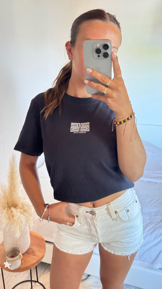 T-shirt noir Sandro - M