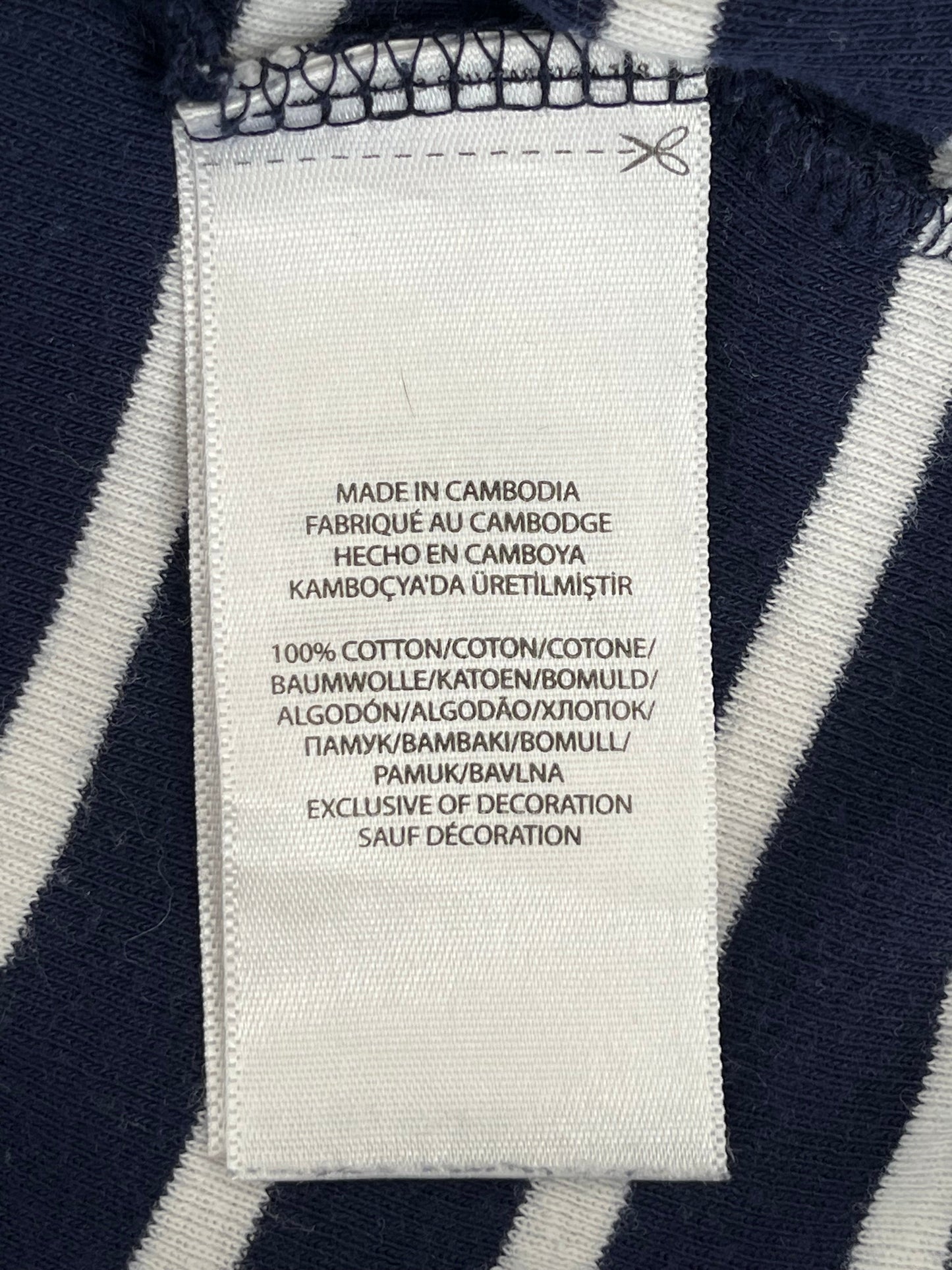 Pull marinière col bateau Ralph Lauren - S