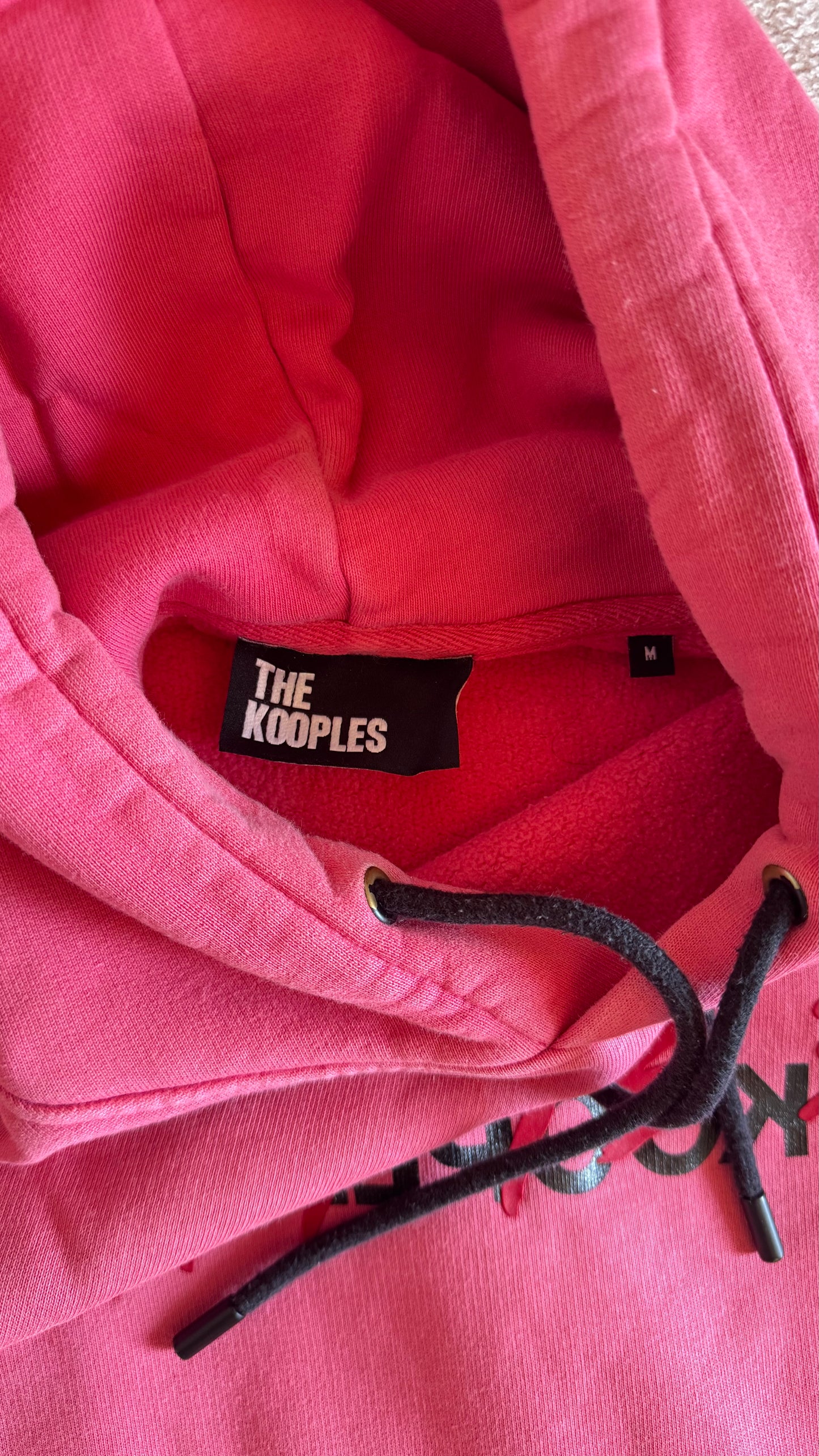 Sweat à capuche rose The Kooples - M