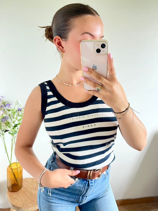 Débardeur marinière Claudie Pierlot - S/M