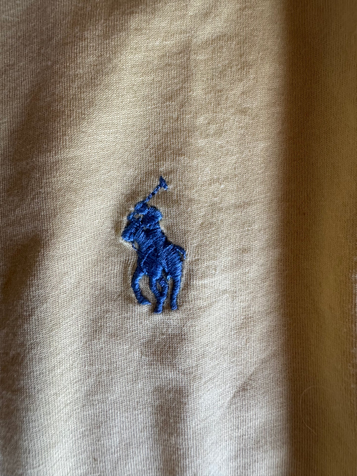 T-shirt col rond jaune Ralph Lauren - S