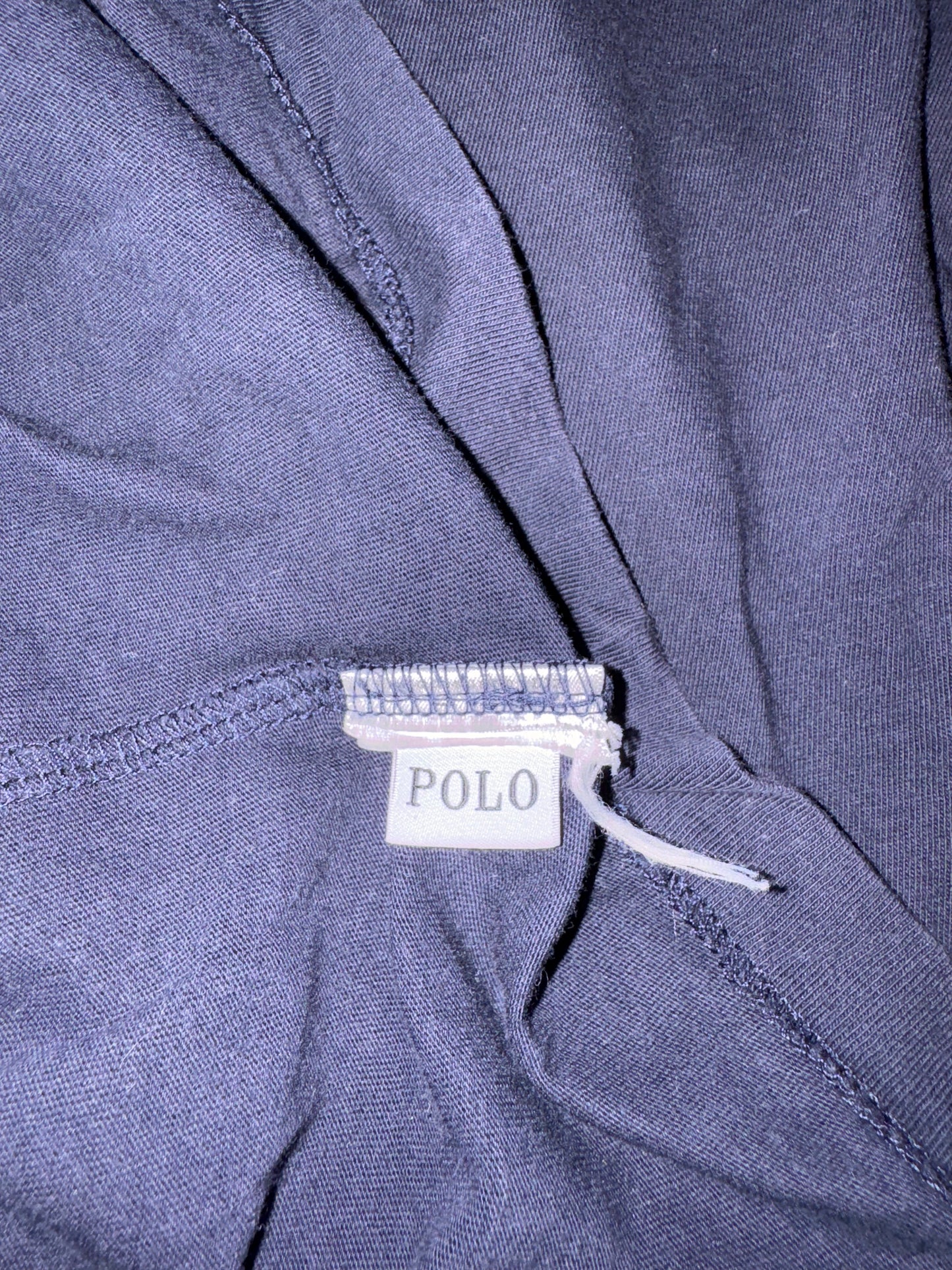 T-shirt col rond marine Ralph Lauren - L mixte