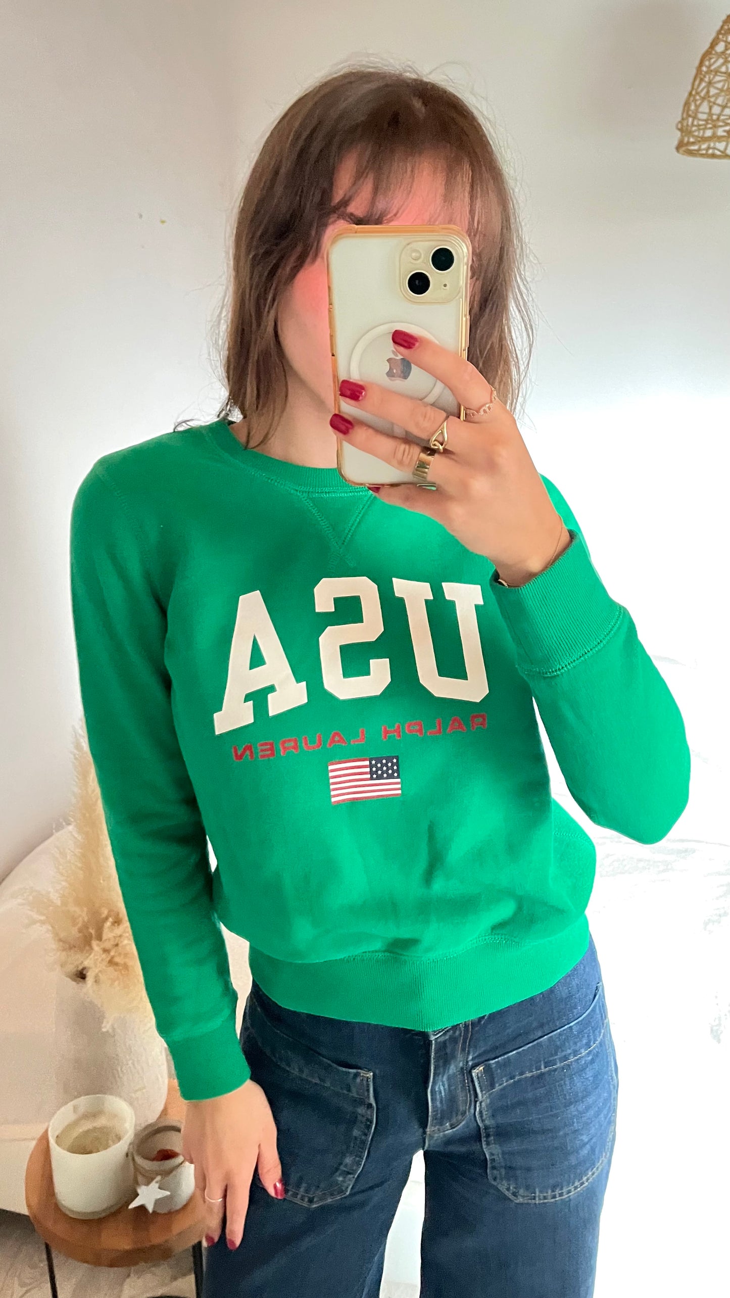 Sweat USA American Flag Ralph Lauren - XS