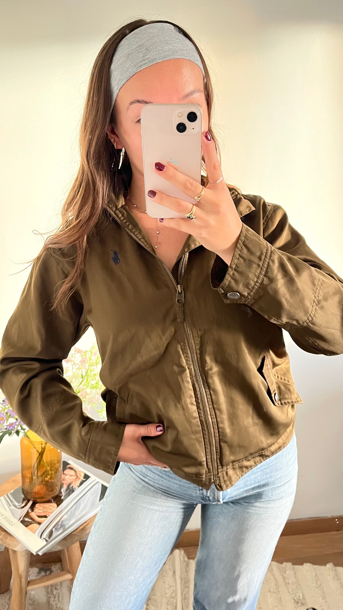 Veste d’extérieur kaki Ralph Lauren - S