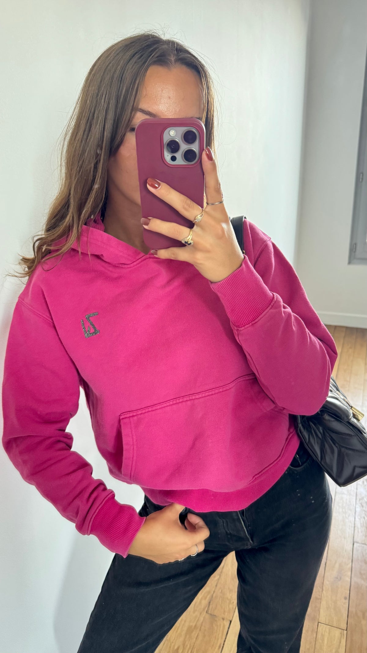 Sweat à capuche rose Zadig & Voltaire - XS