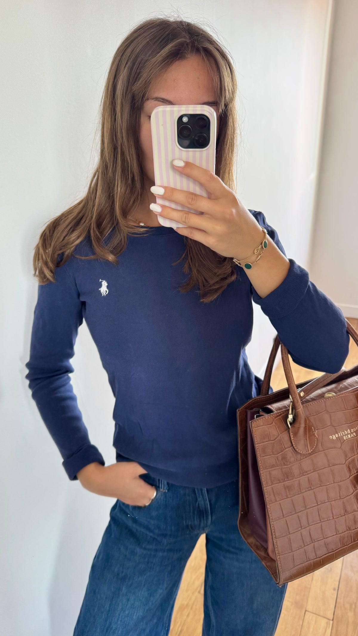 Pull fin marine Ralph Lauren - S
