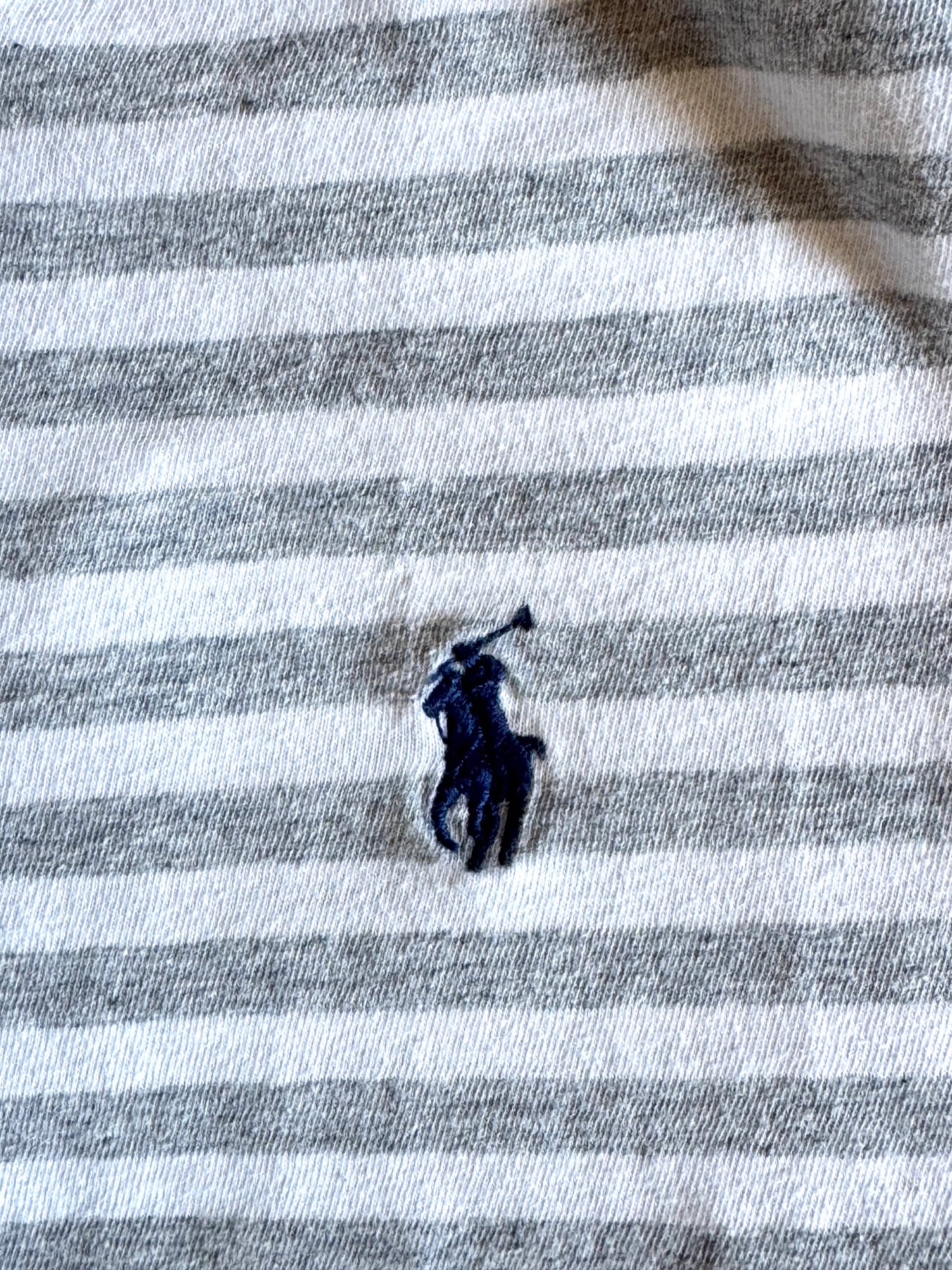 T-shirt marinière gris Ralph Lauren - S