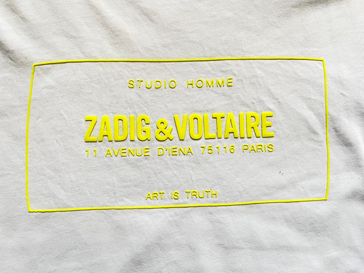 T-shirt col rond blanc Zadig & Voltaire - XS