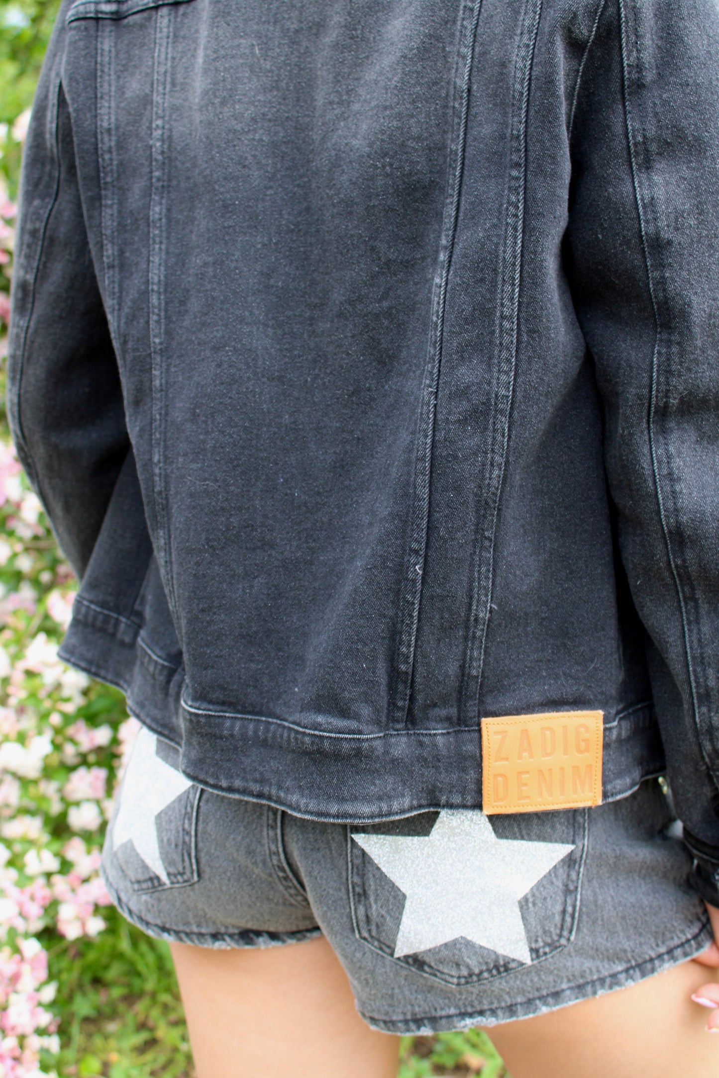 Veste en jean noir Zadig & Voltaire - S