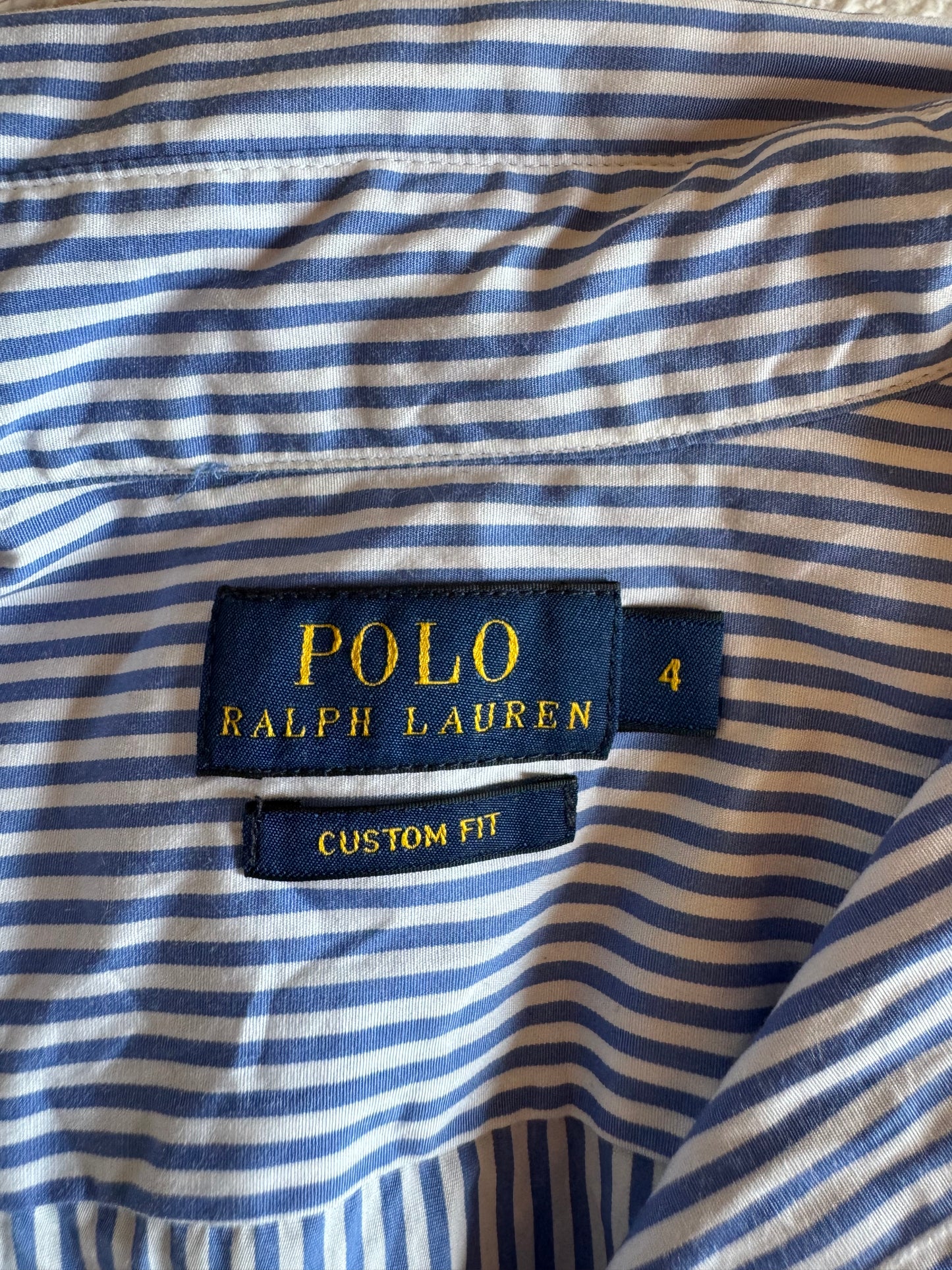 Chemise rayée cintrée Ralph Lauren - S