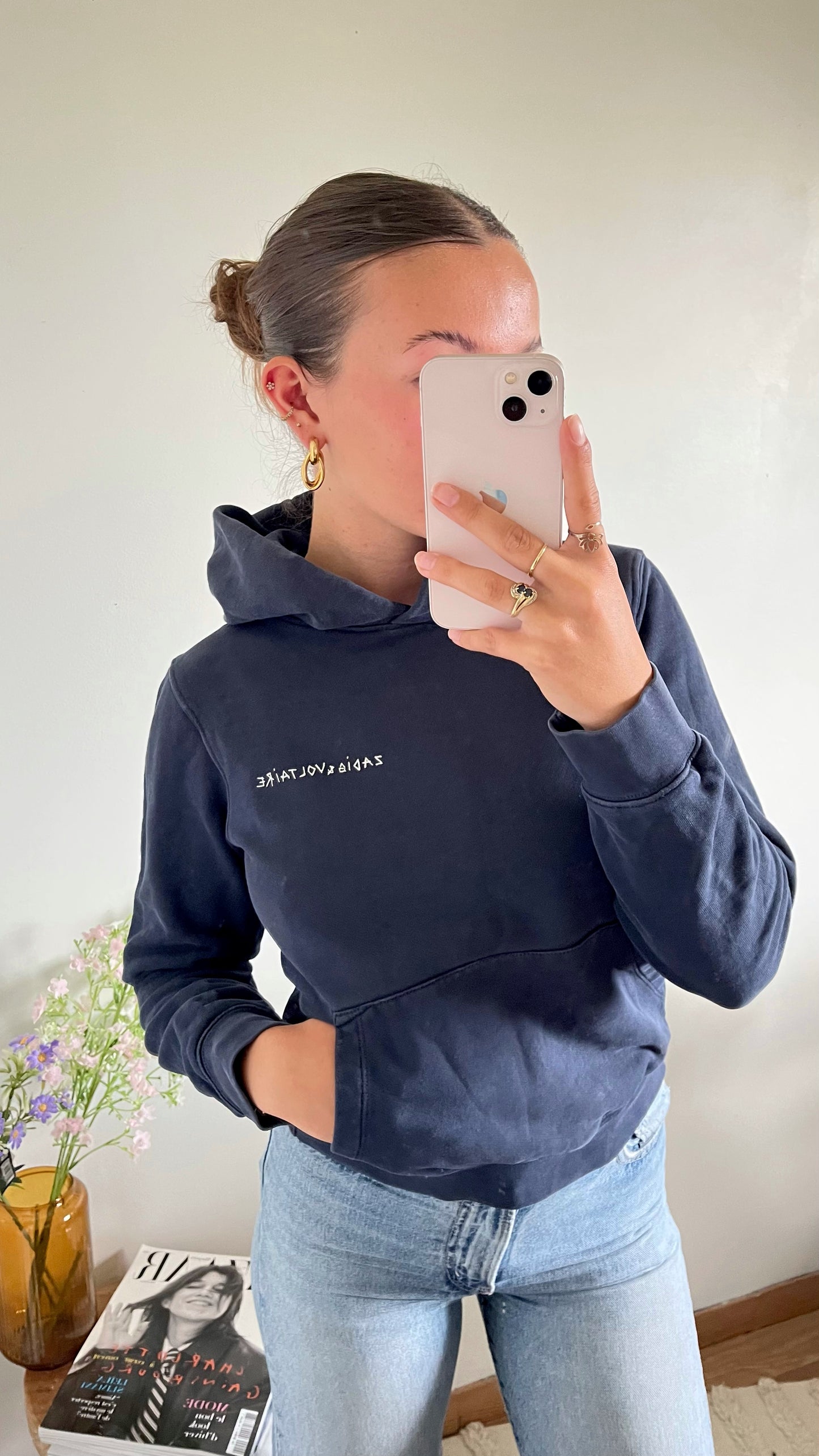 Sweat noir motifs Zadig & Voltaire - S