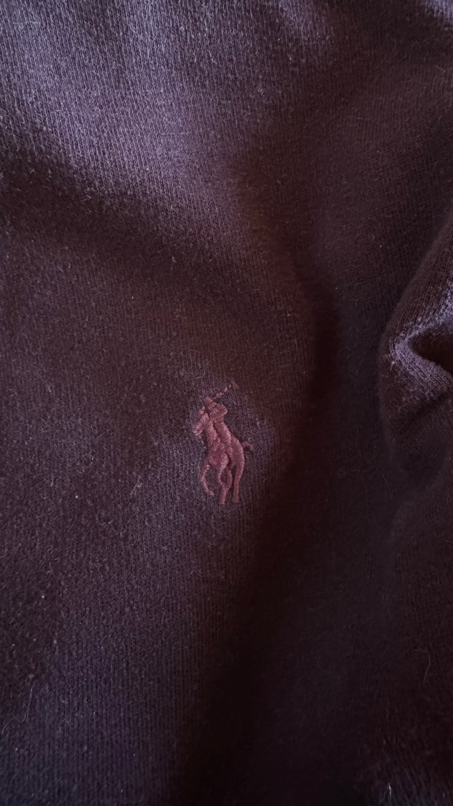Sweat col rond bordeaux Ralph Lauren - L/XL