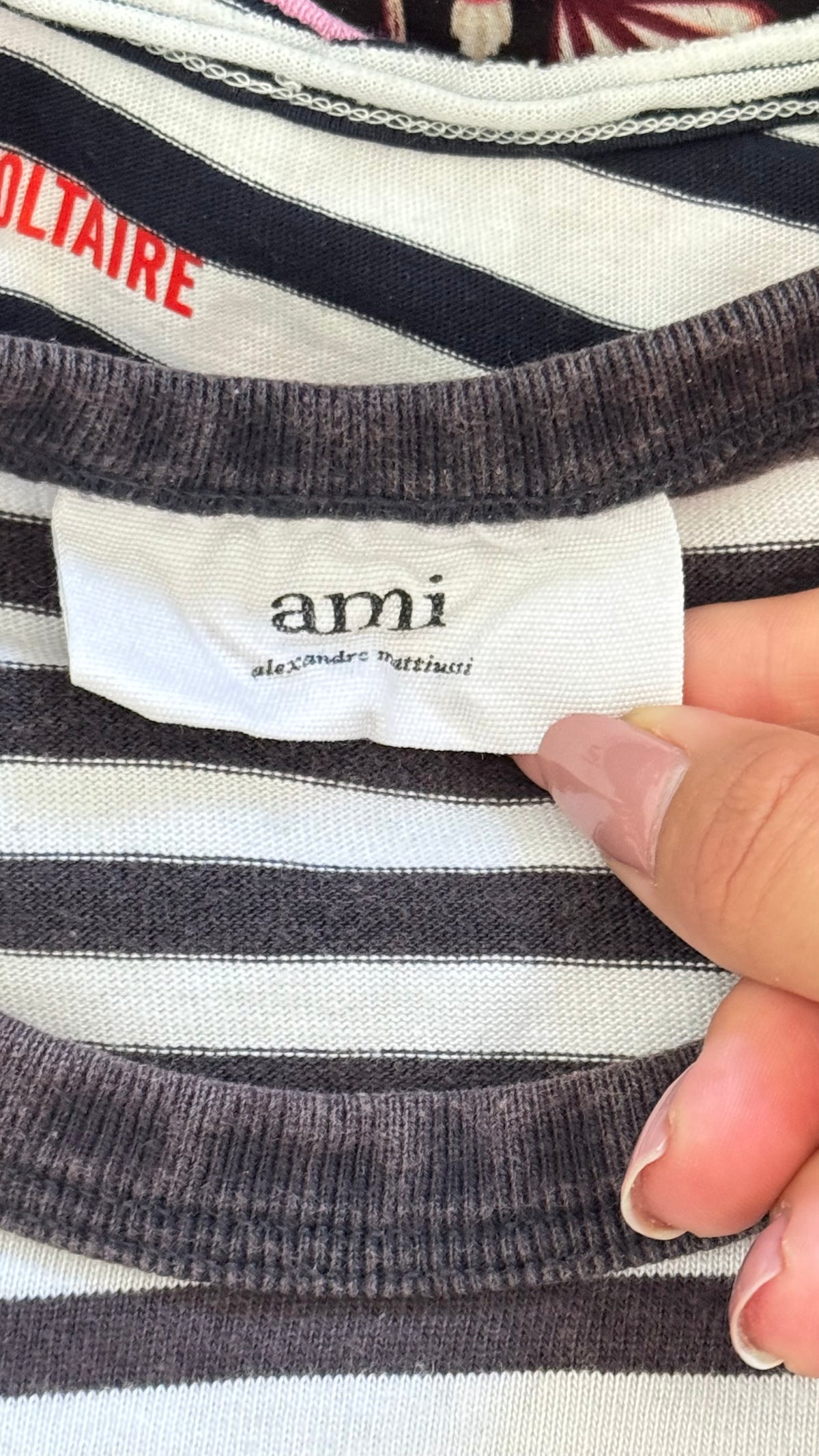 Pull marinière Ami Paris - S homme / M femme