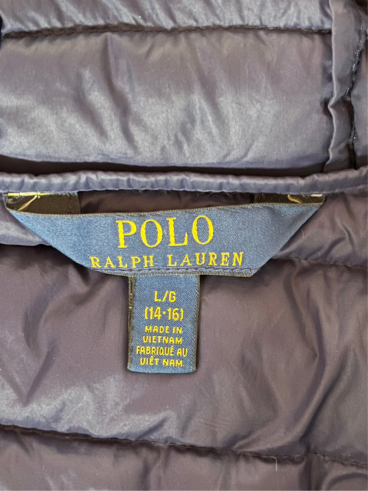 Doudoune bleu marine Ralph Lauren - S