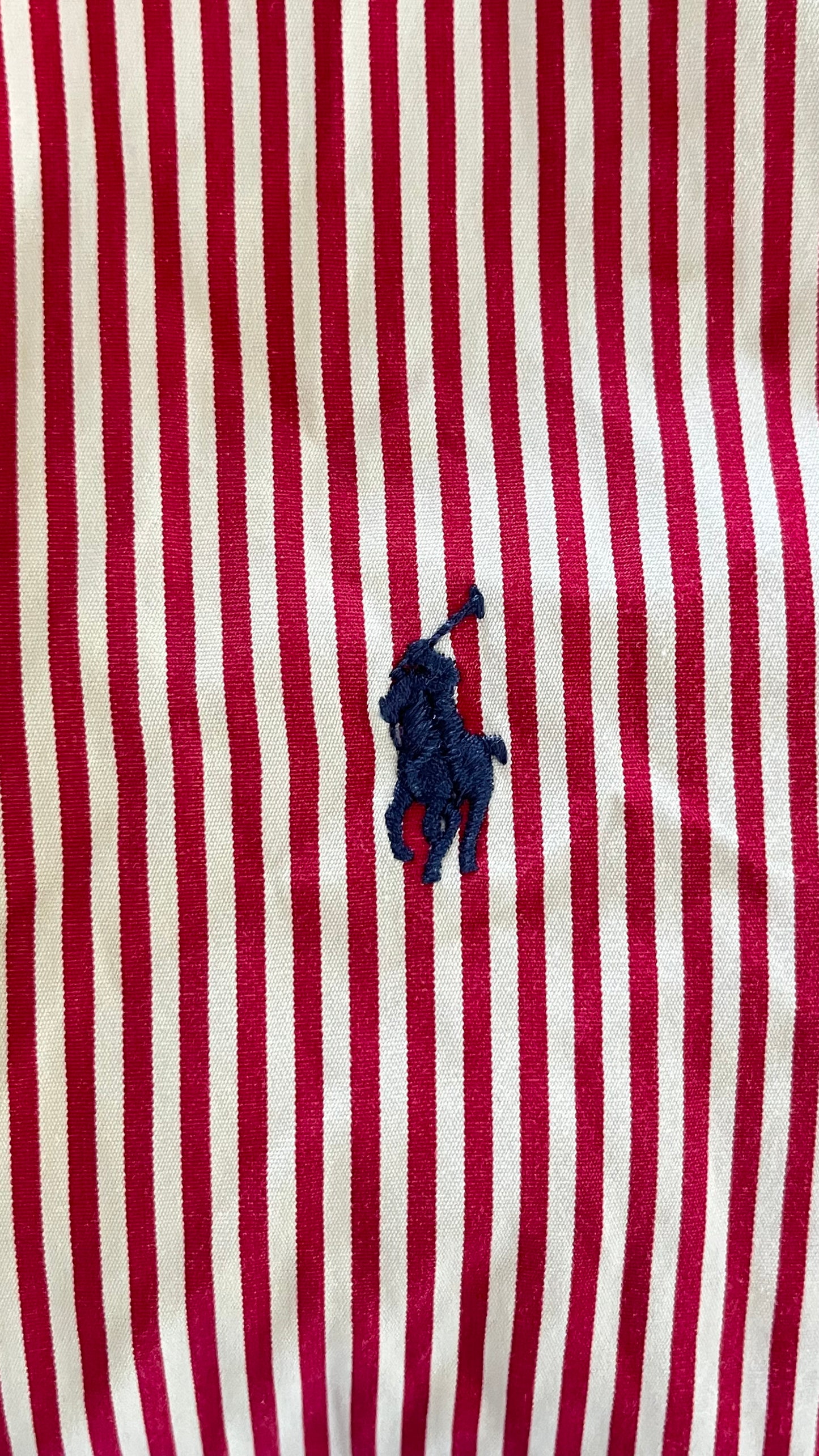 Chemise à rayures rouge Ralph Lauren - S