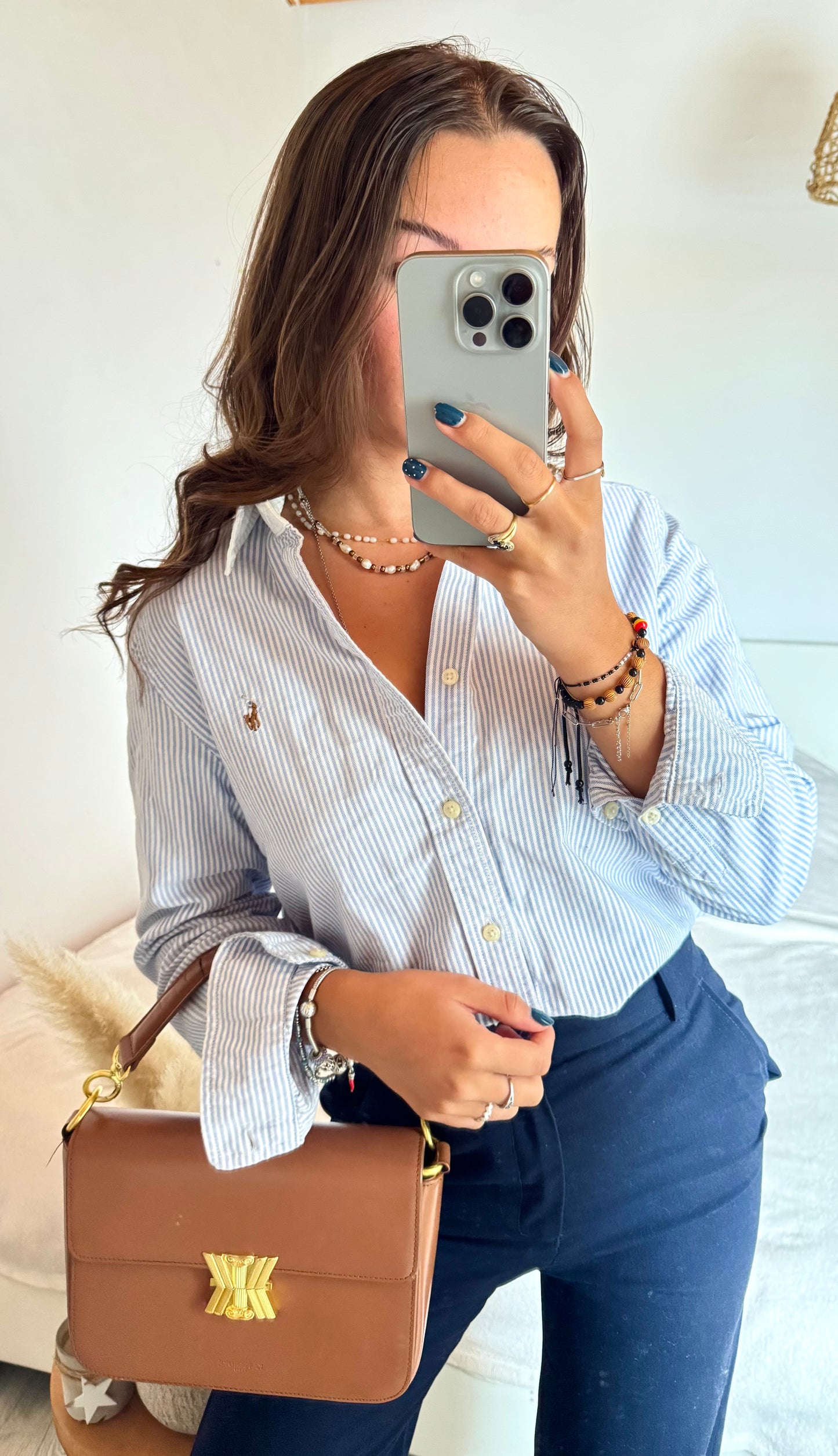 Chemise rayée Ralph Lauren - S