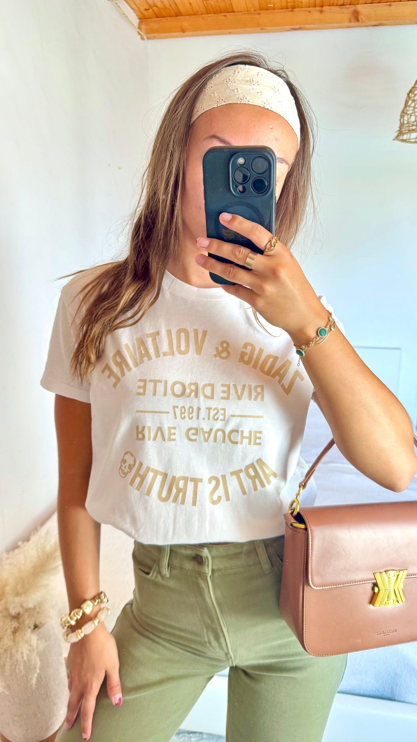 T-shirt Zadig & Voltaire blanc - S