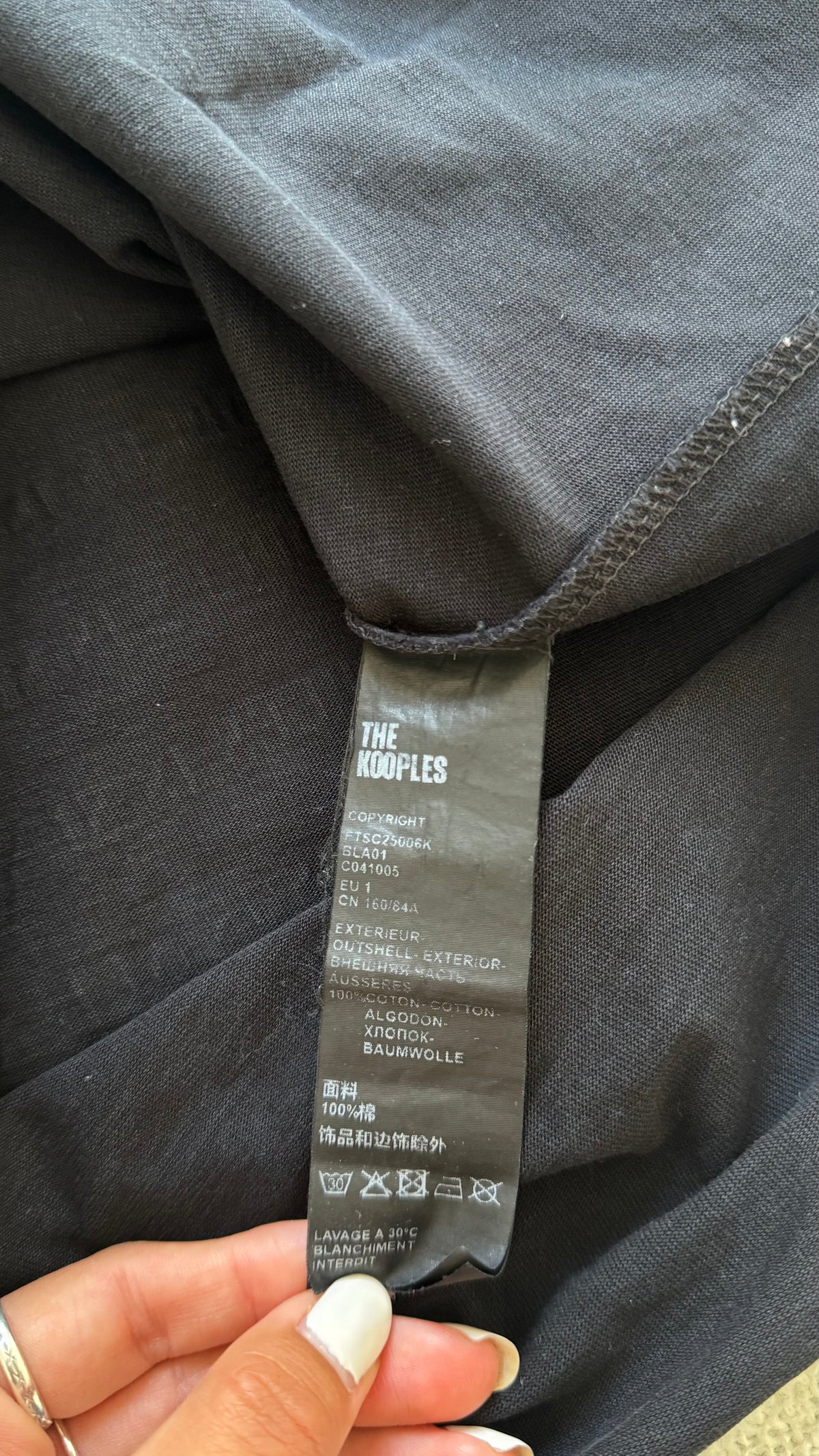 T-shirt « What is » léopard The Kooples - S et M