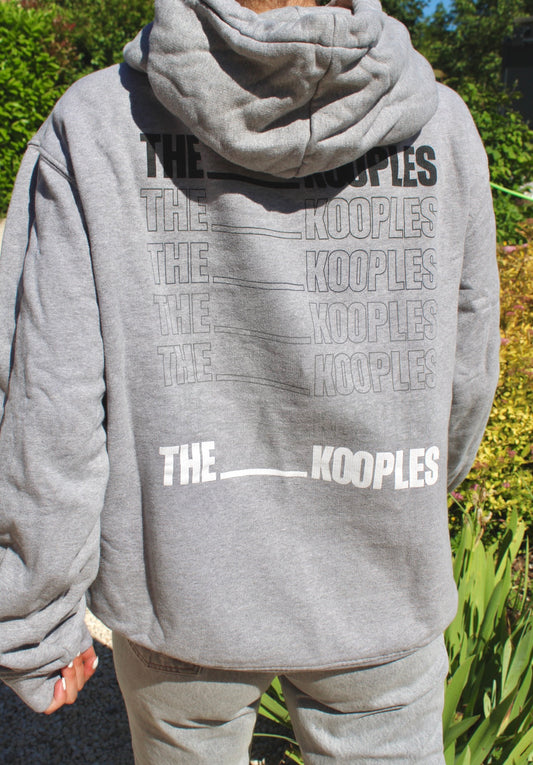 Sweat à capuche écritures dos The Kooples - L