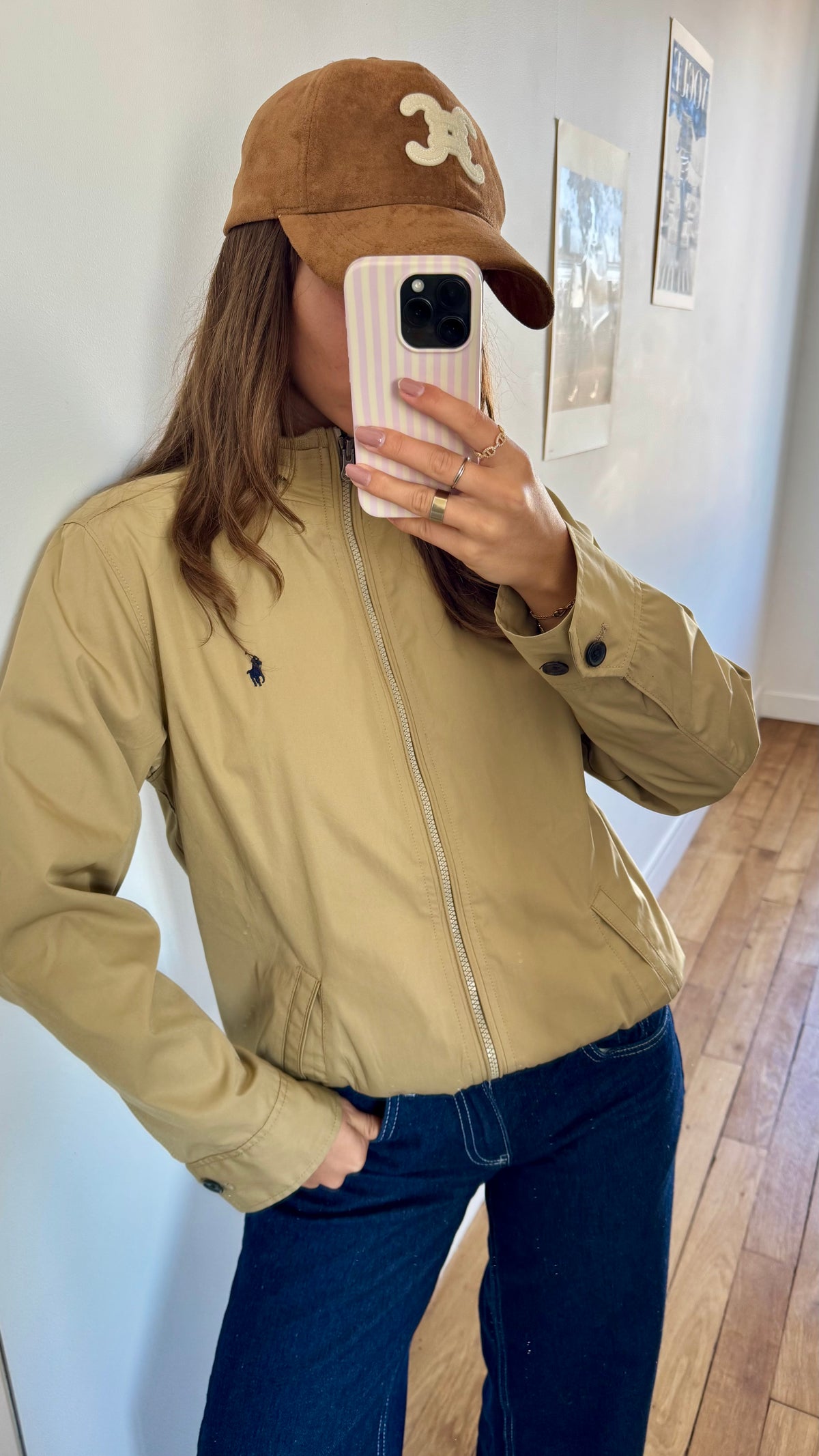 Veste d’extérieure beige Ralph Lauren - S