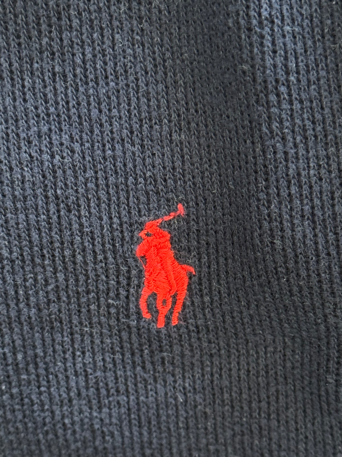 Pull demi-zippé bleu marine Ralph Lauren - XS/S