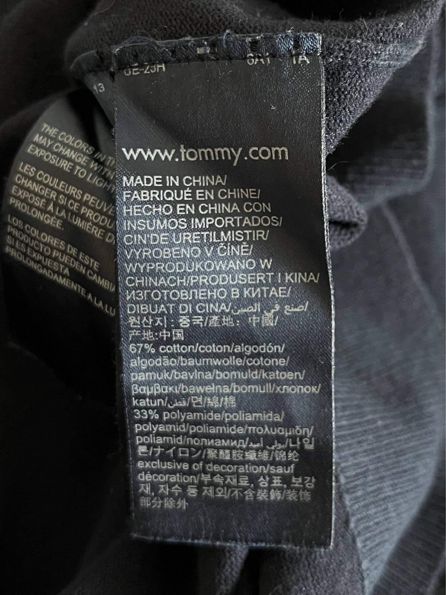 Pull marine Tommy Hilfiger - M