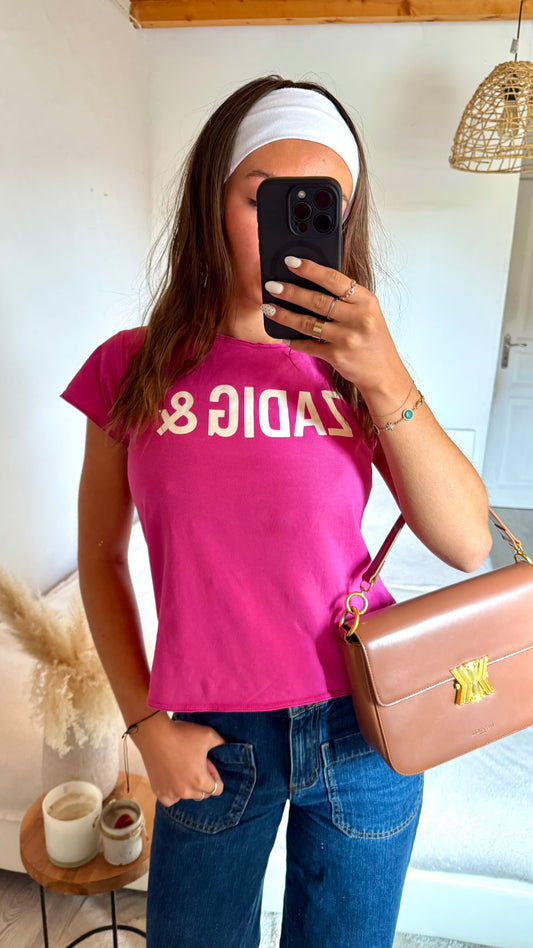 T-shirt Zadig & Voltaire fuchsia - XS