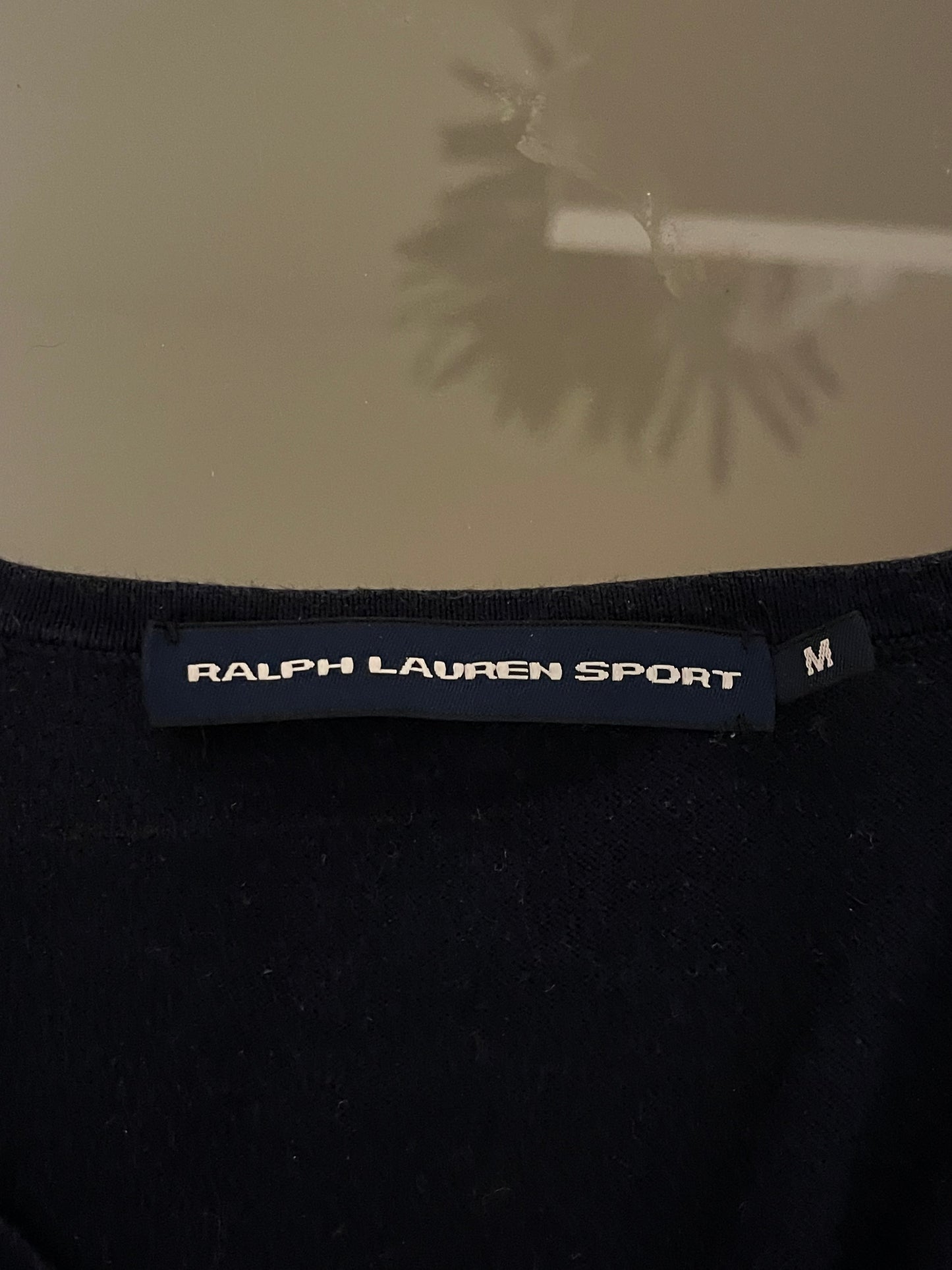 Pull col V bleu marine Ralph Lauren - M