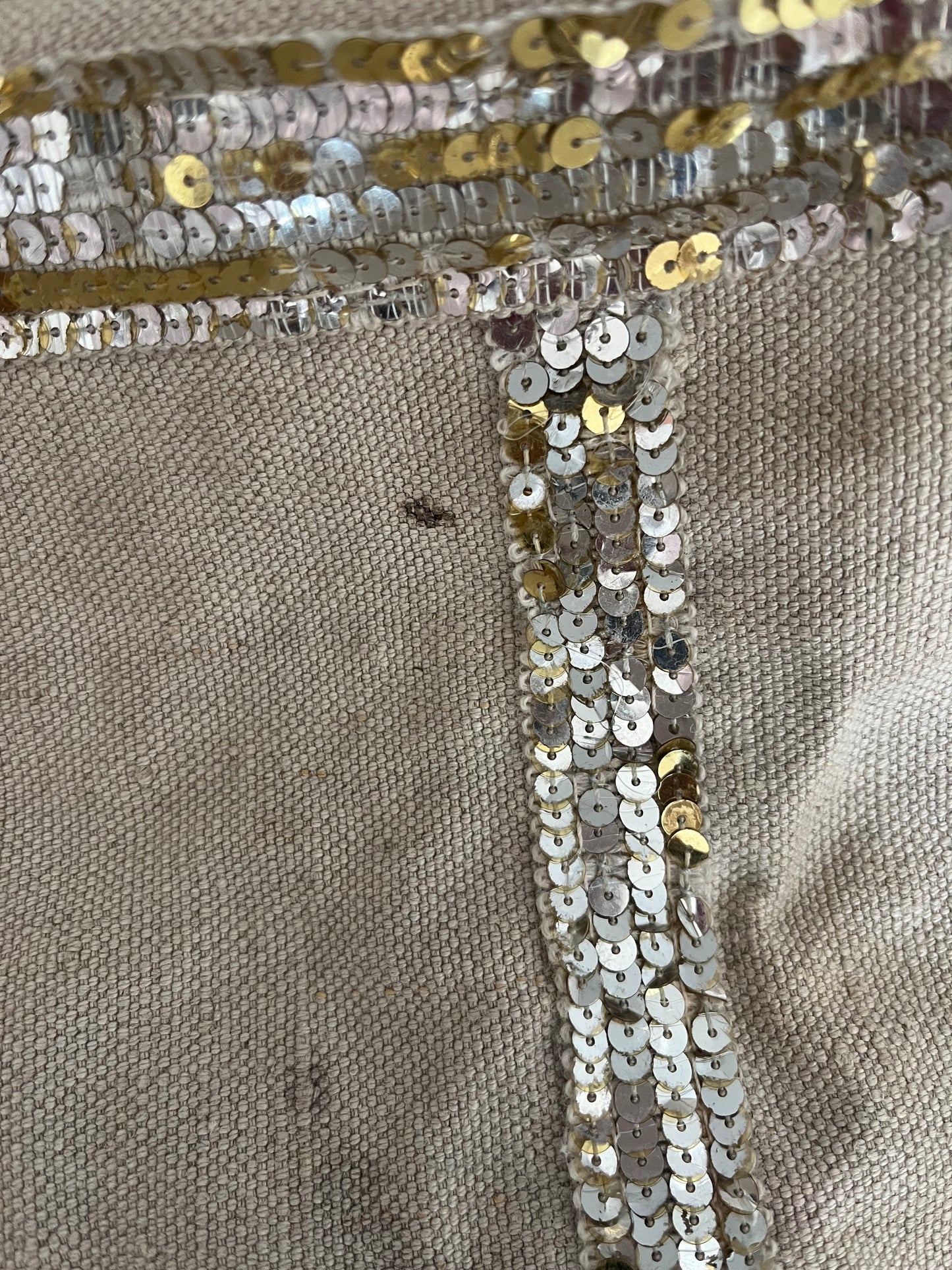Sac cabas crème en lin Vanessa Bruno