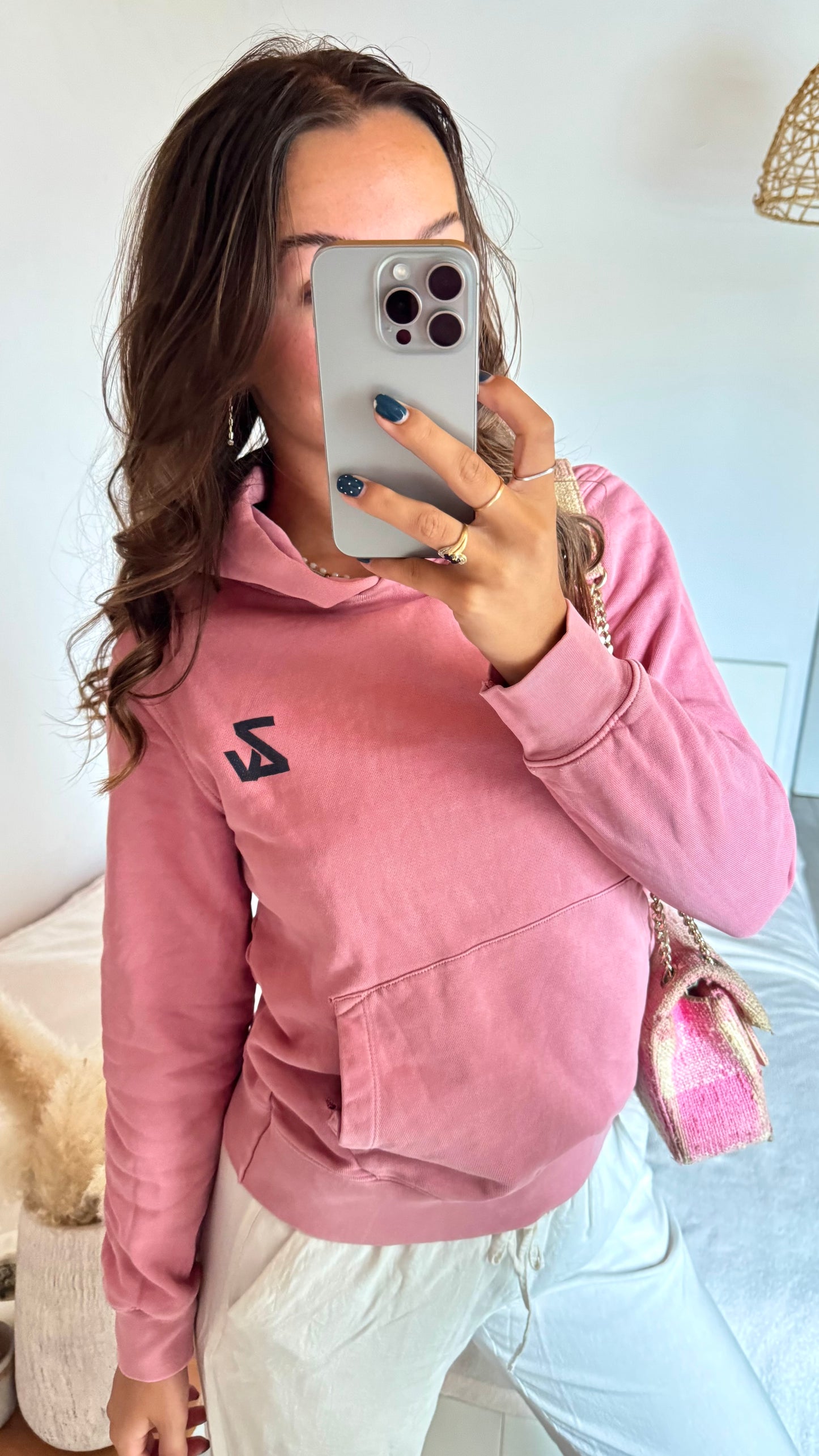Sweat à capuche rose Zadig & Voltaire - XS