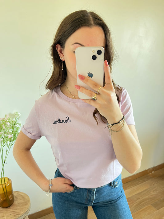 T-shirt Sandro lilas - XS/S