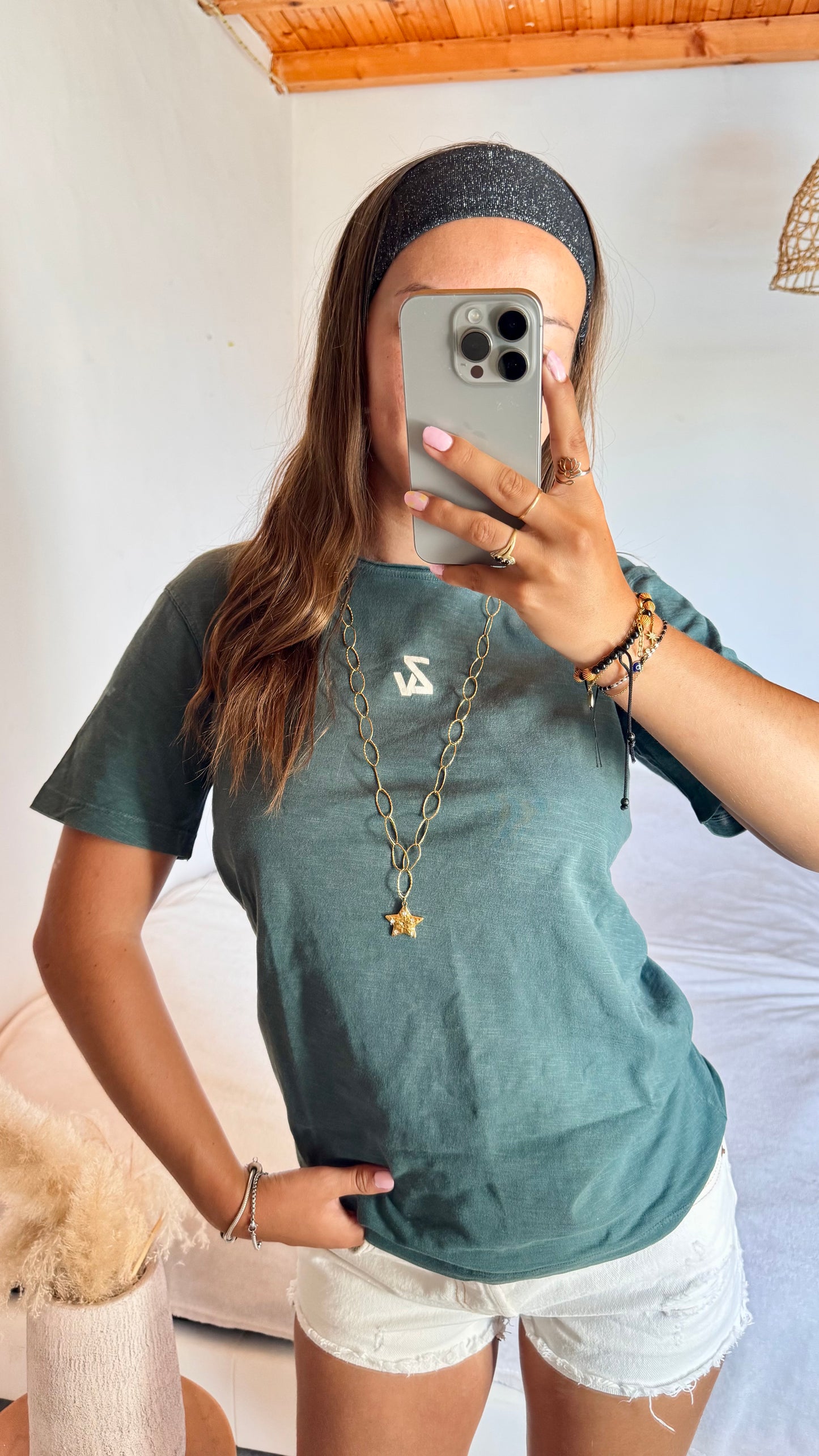 T-shirt vert foncé Zadig & Voltaire - S