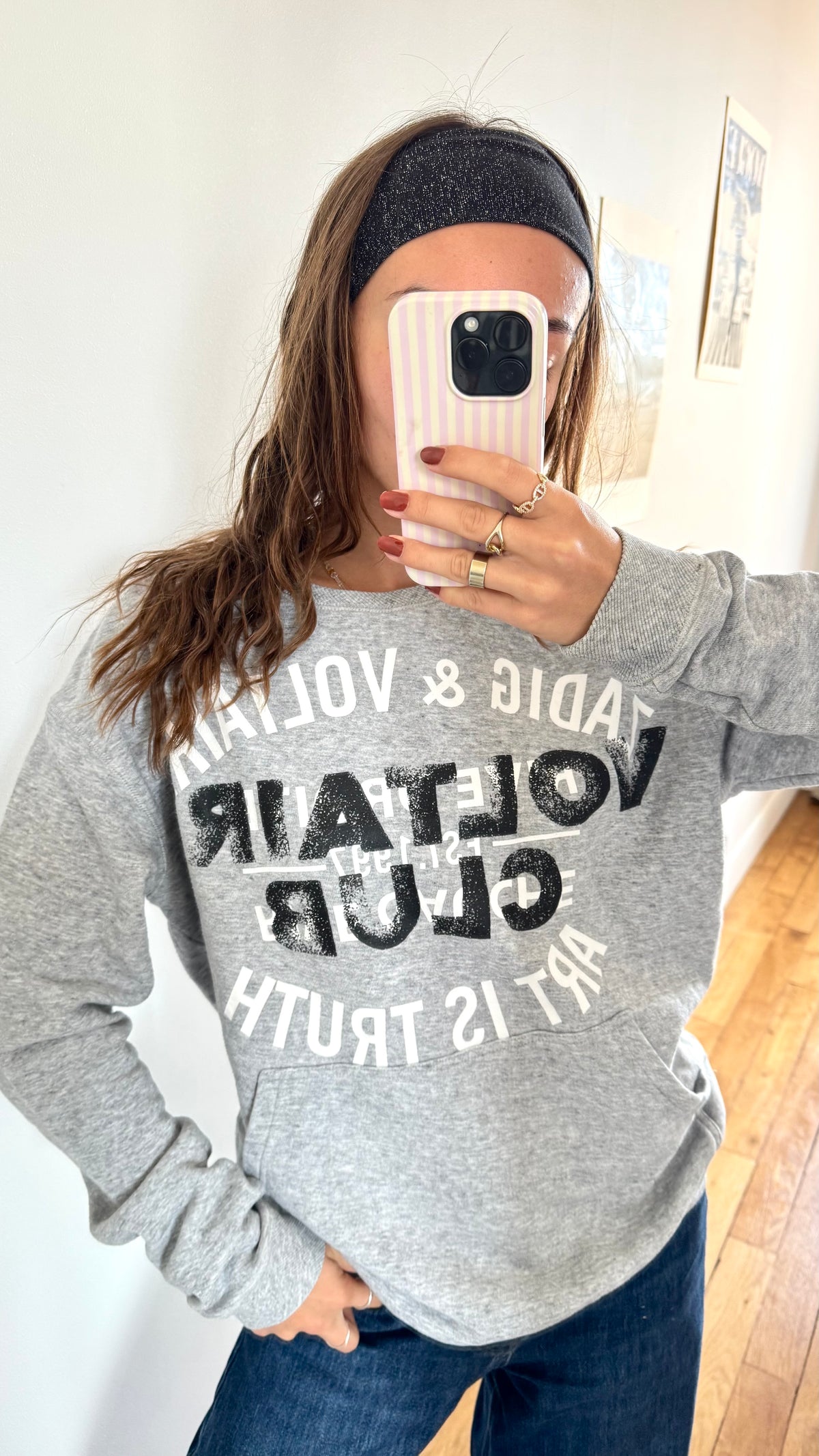 Sweat Gris Zadig & Voltaire - S