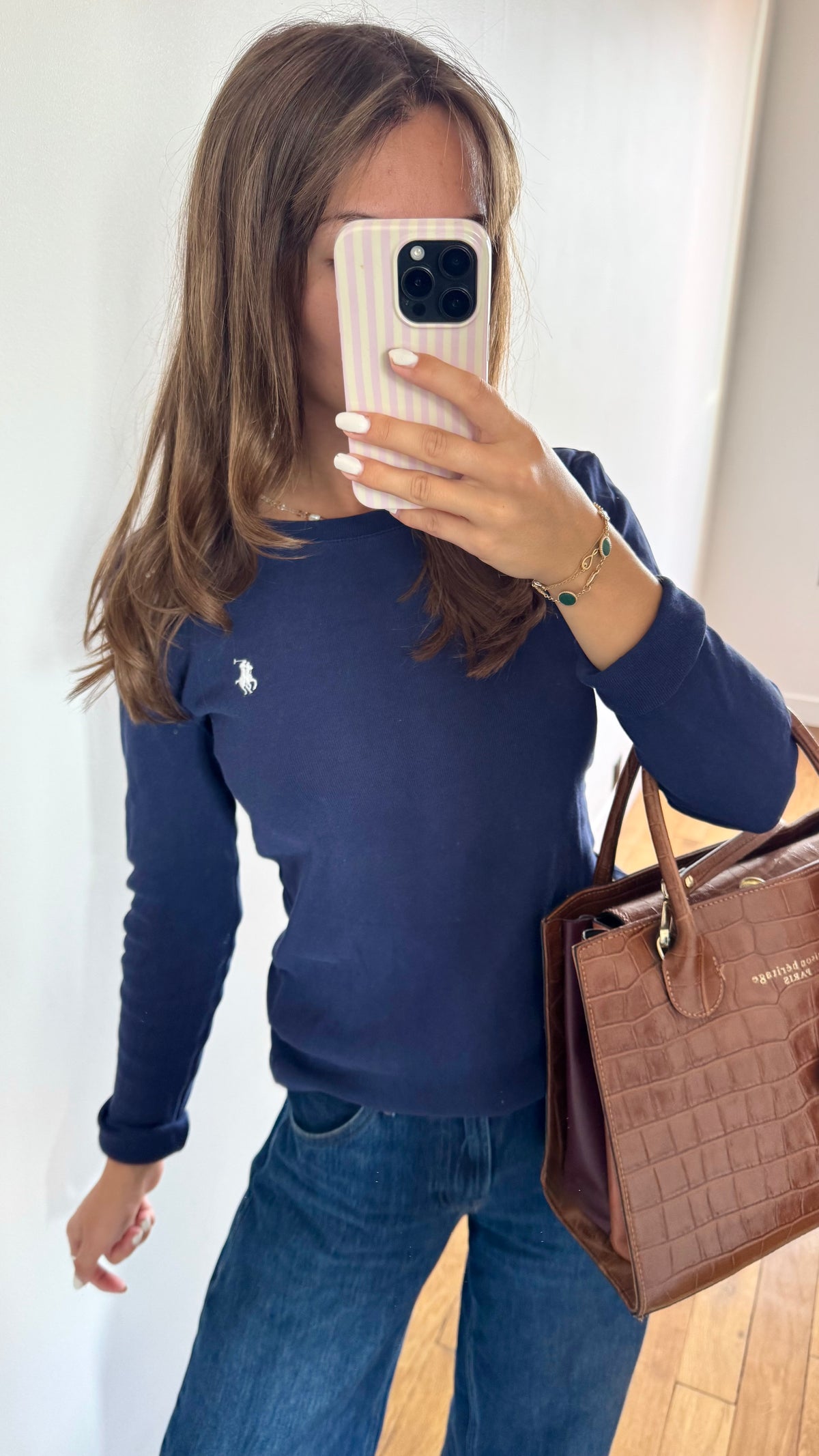 Pull fin marine Ralph Lauren - S