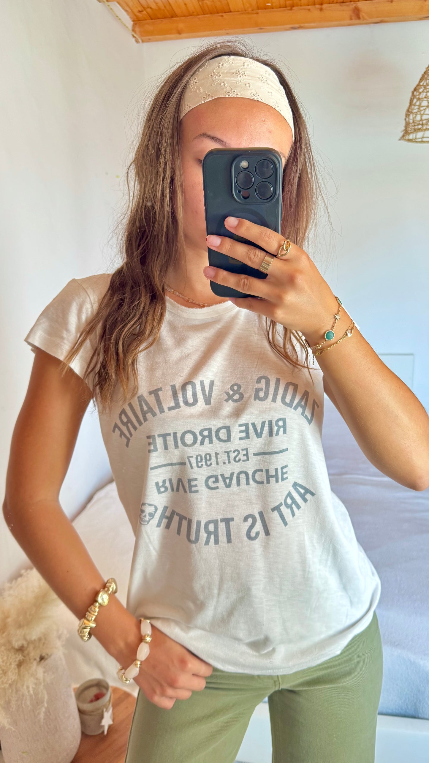T-shirt Zadig & Voltaire blanc - M