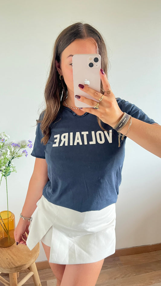 T-shirt bleu marine Zadig & Voltaire - S