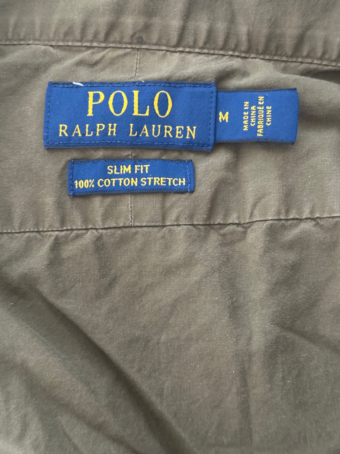 Chemise kaki Ralph Lauren - M