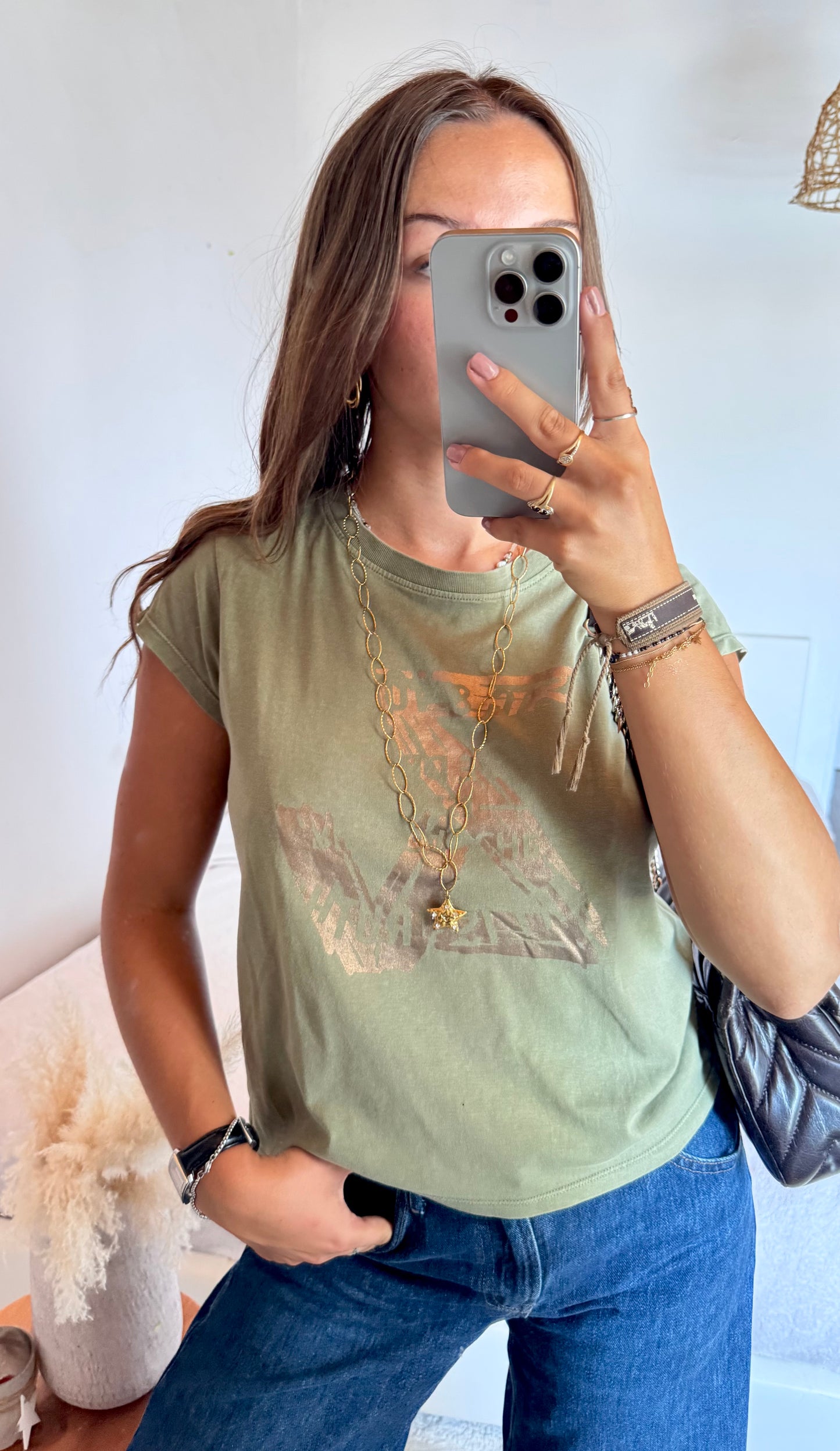 T-shirt kaki Zadig & Voltaire - XS
