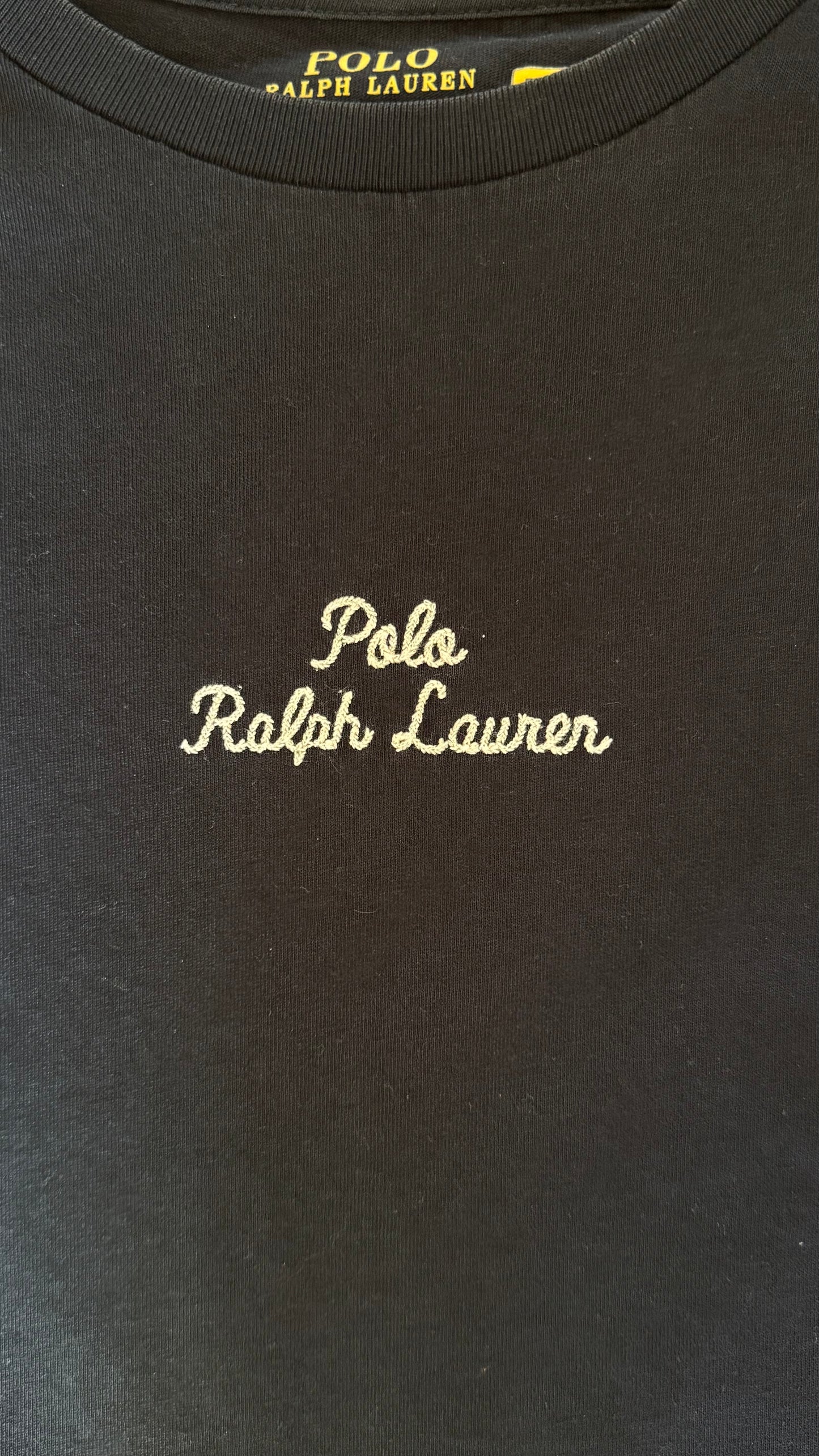 T-shirt polo brodé marine Ralph Lauren - S homme / M femme