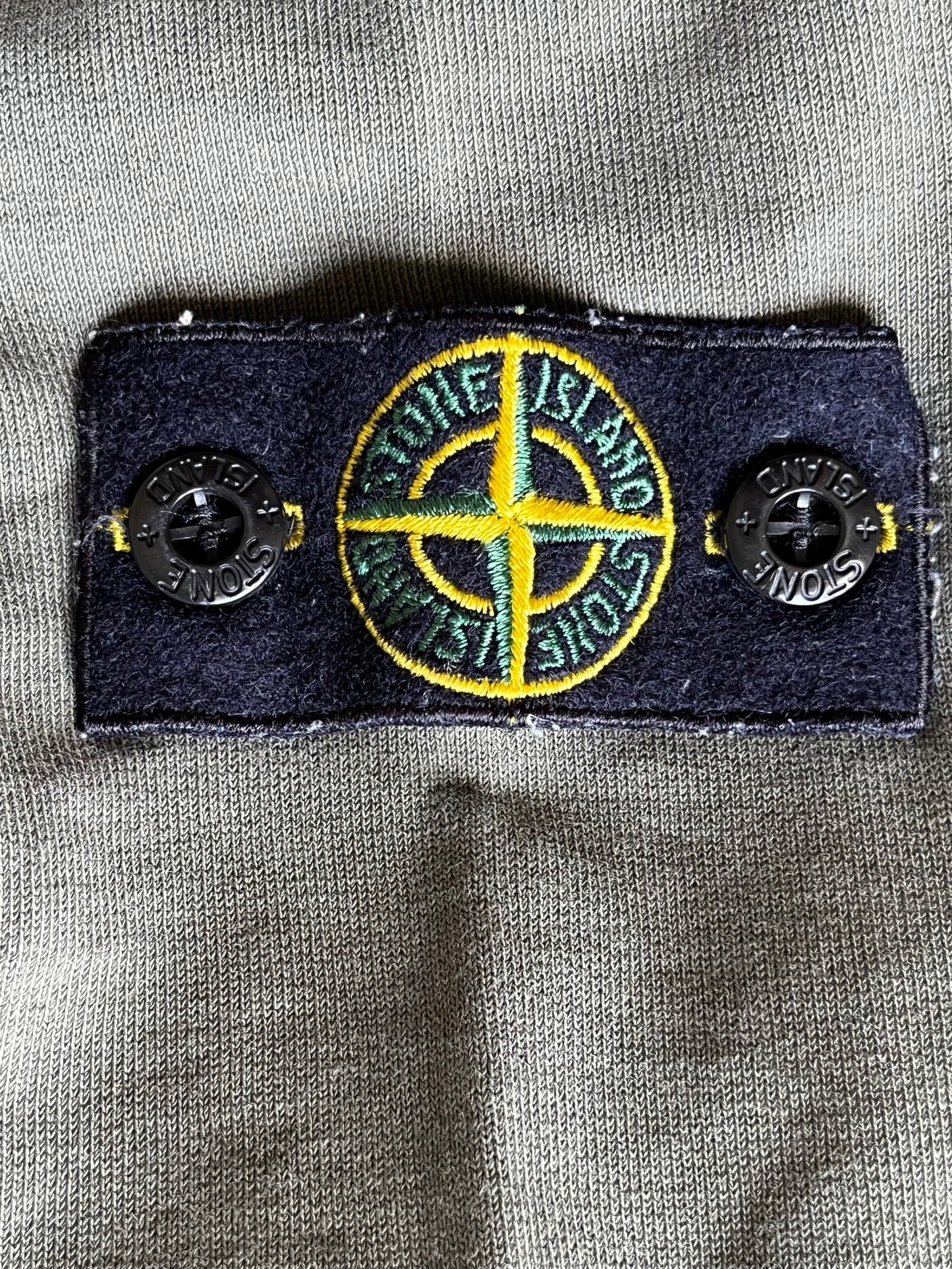 Sweat kaki Stone Island - S