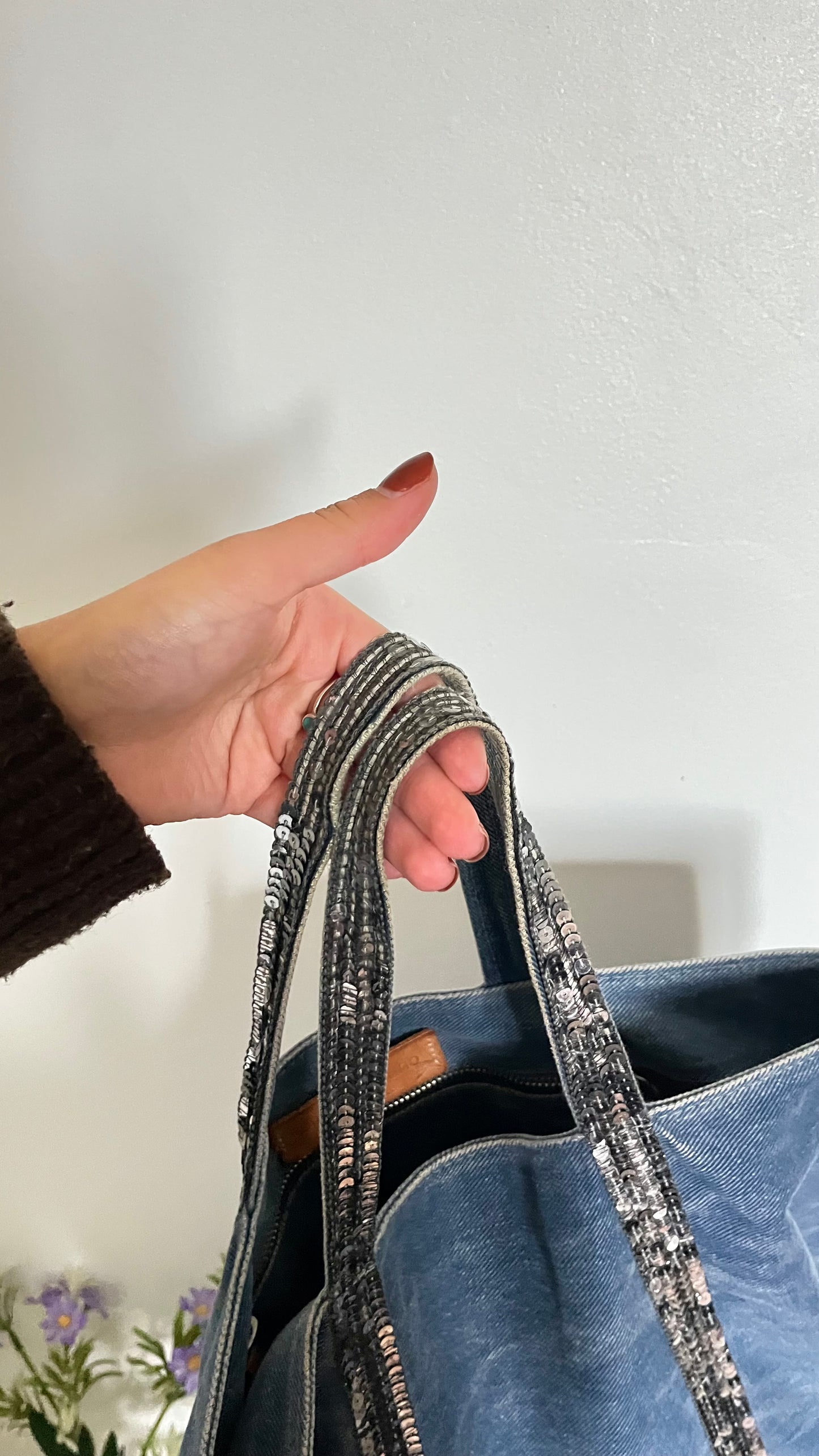 Sac cabas effet jean Vanessa Bruno