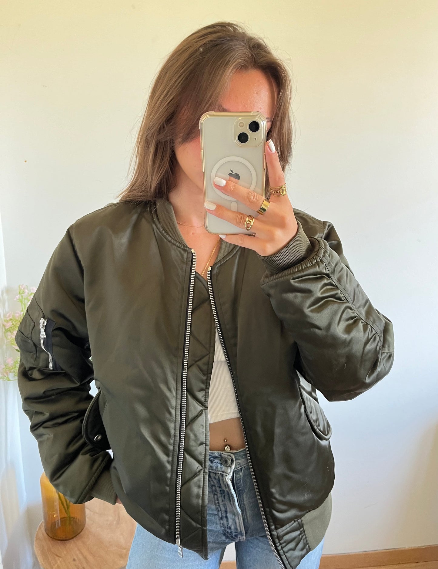 Bomber kaki Sandro - L