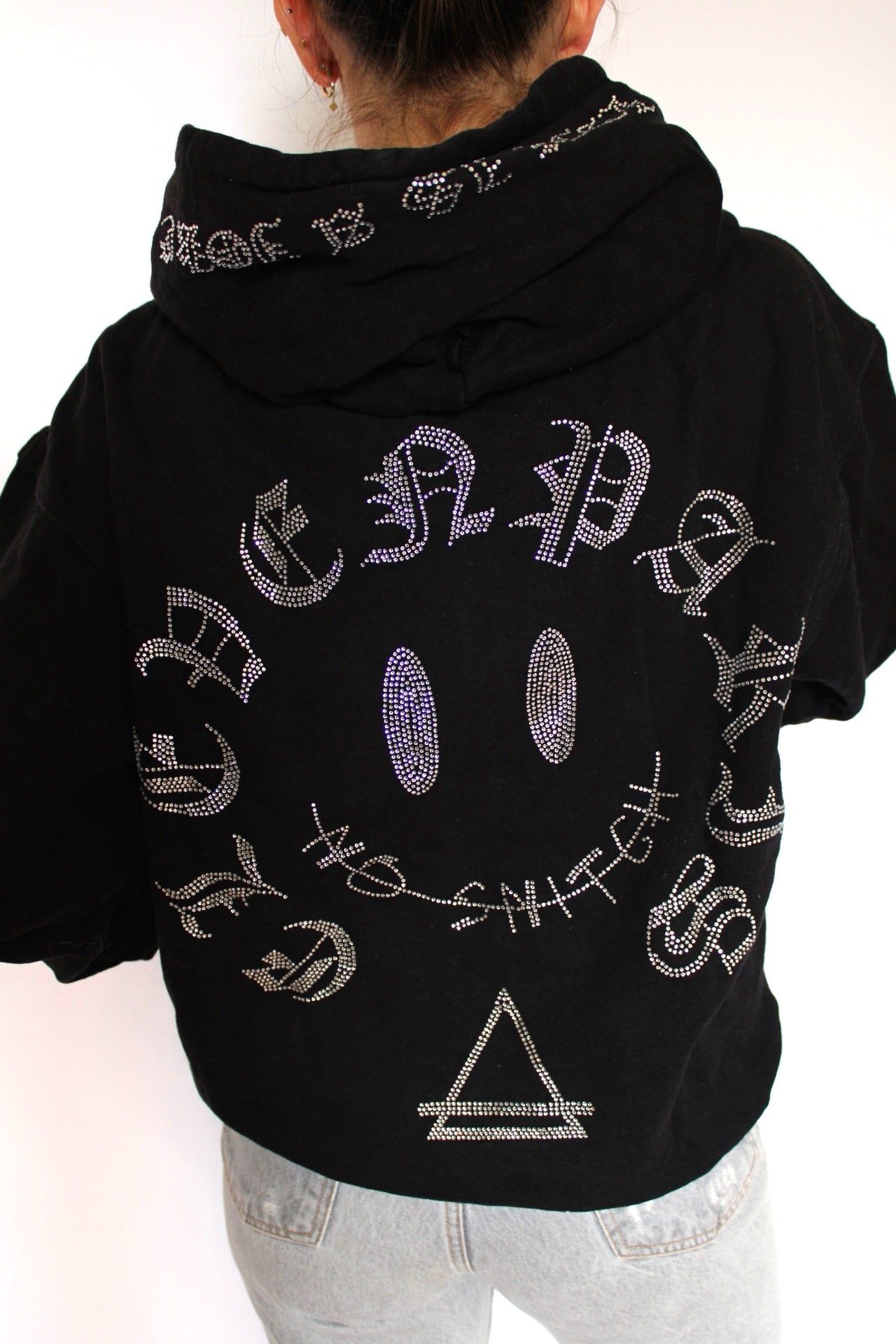 Sweat à capuche pailleté oversized Eleven Paris - XS