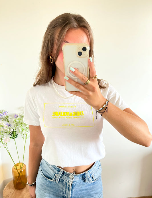 T-shirt col rond blanc Zadig & Voltaire - XS