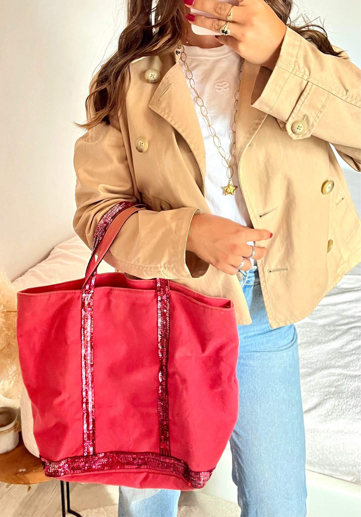 Sac cabas rose Vanessa Bruno