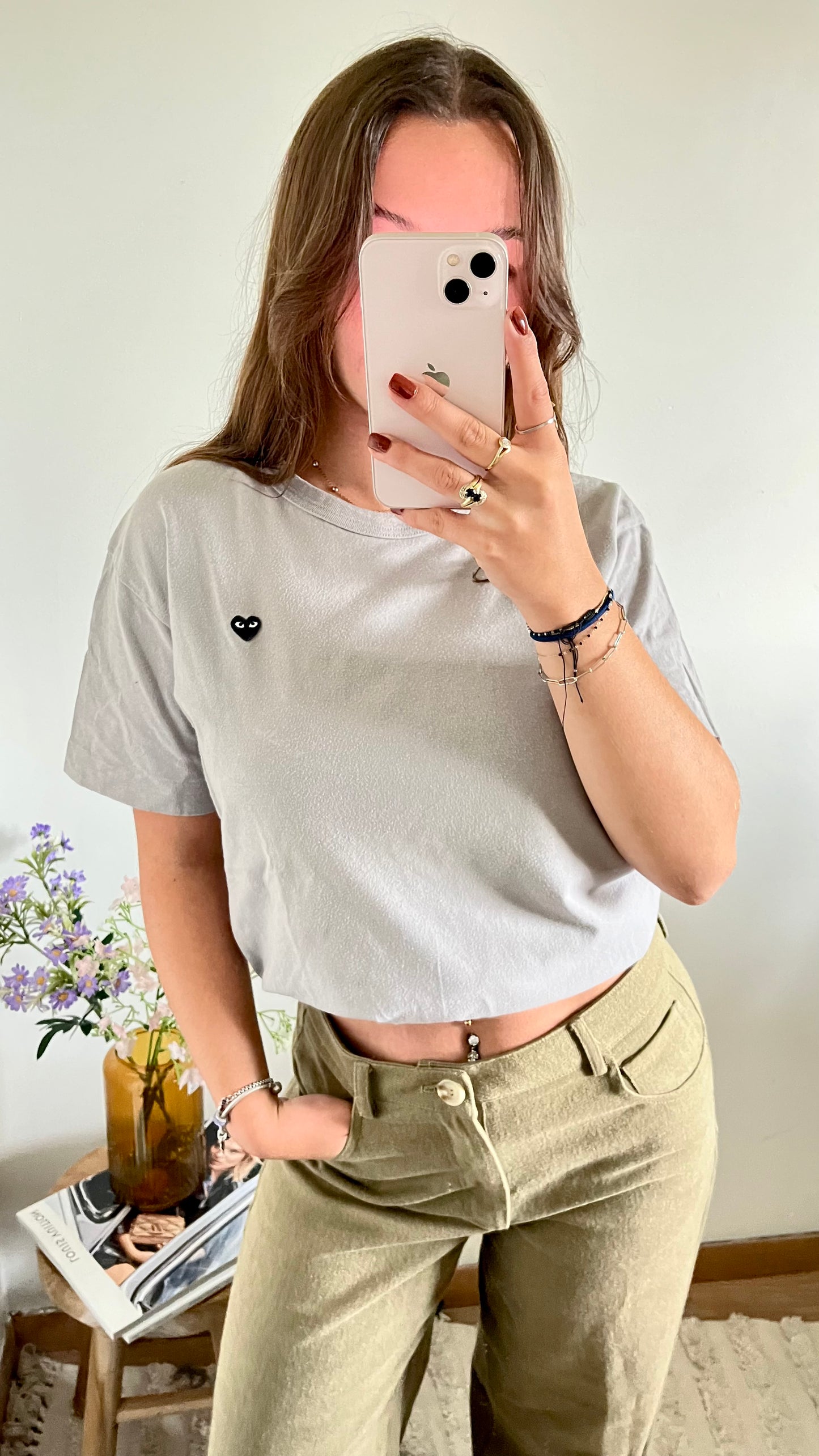 T-shirt gris Comme des Garçons - M