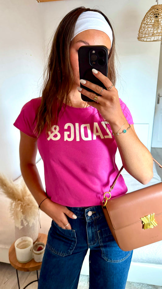 T-shirt Zadig & Voltaire fuchsia - S