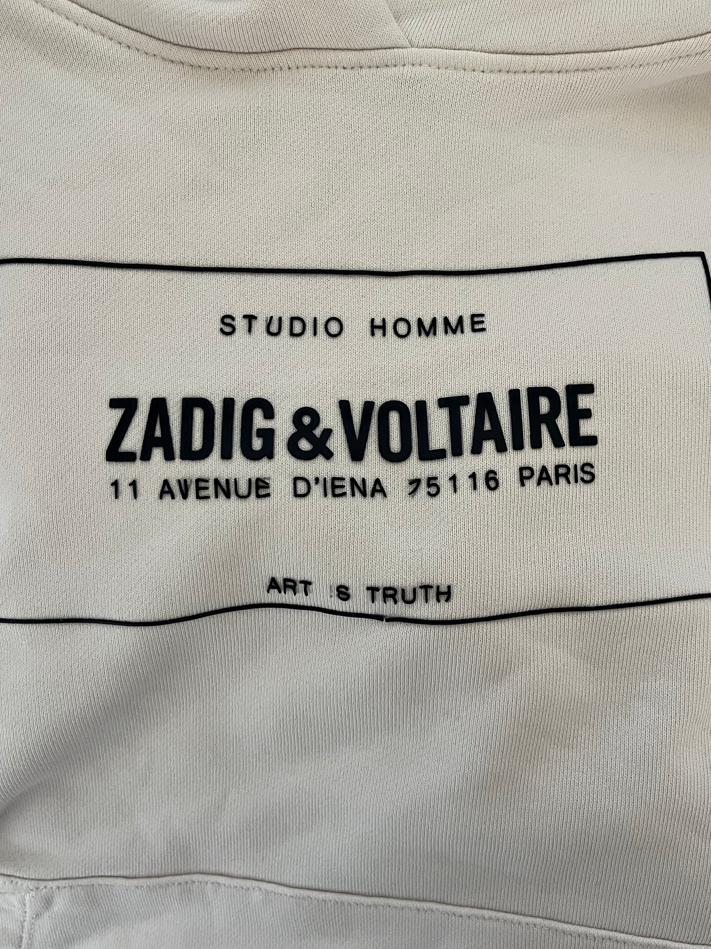 Sweat à capuche blanc Zadig & Voltaire - XS