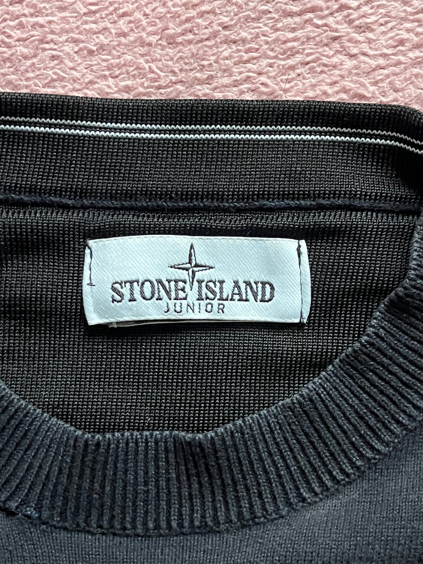 Pull noir Stone Island - M