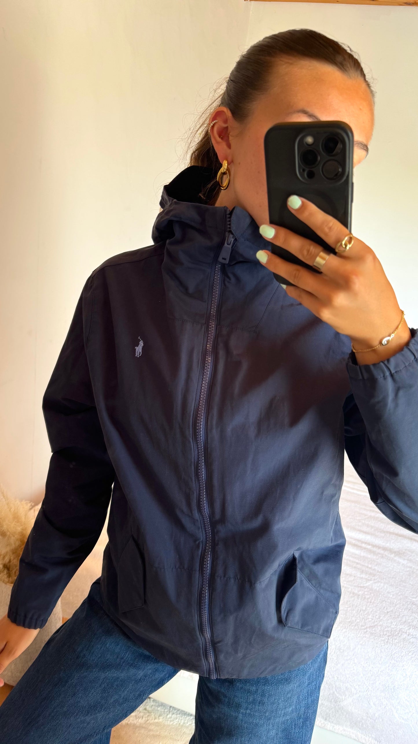 Veste coupe-vent marine Ralph Lauren - S